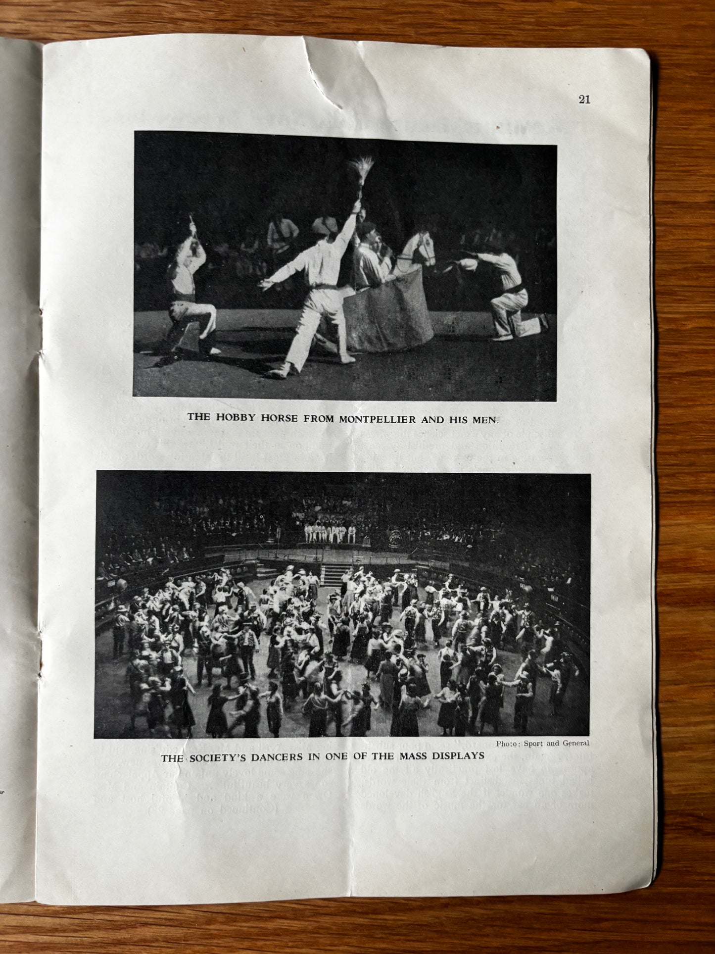 ENGLISH FOLK DANCE & SONG March 1949 Dancing Society MAGAZINE Hobby Horse