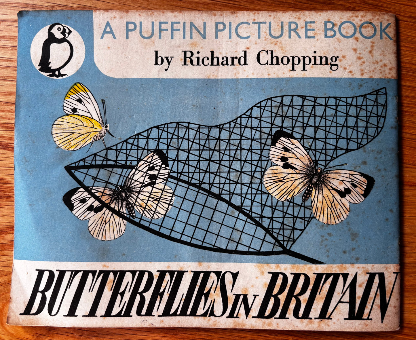 Richard Chopping BUTTERFLIES IN BRITAIN Puffin Picture Book ILLUSTRATED NATURE