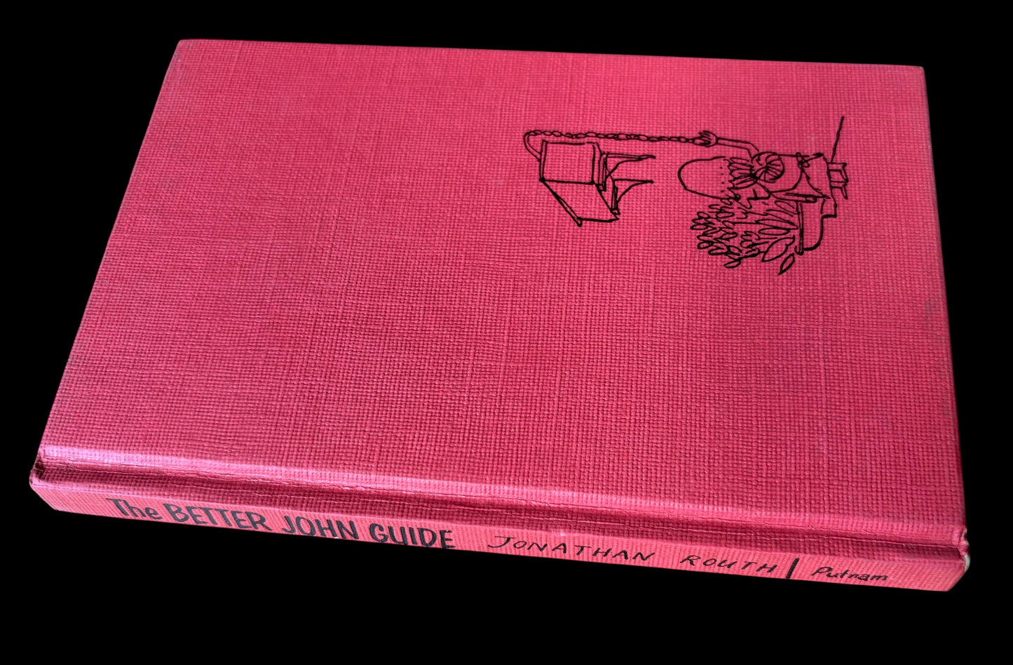 John Glashan THE BETTER JOHN GUIDE TO NEW YORK  1966 HB DJ Jonathan Routh