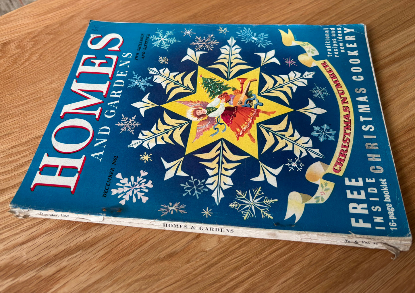 Val Biro HOMES AND GARDENS CHRISTMAS Magazine December 1962 ILLUSTRATED