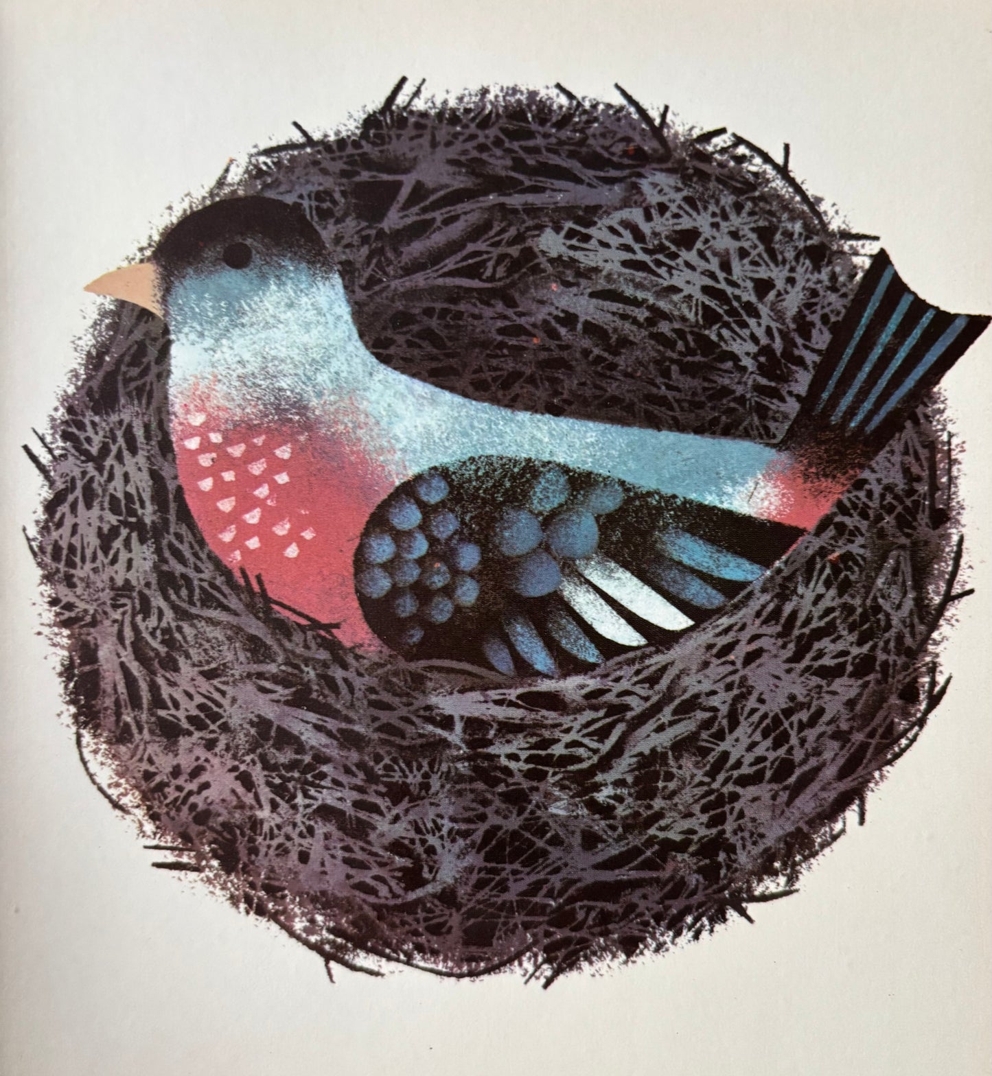 Hilde Heyduck-Huth THE THREE BIRDS Board Book 1969 1st Ed Thus Burke Publishing