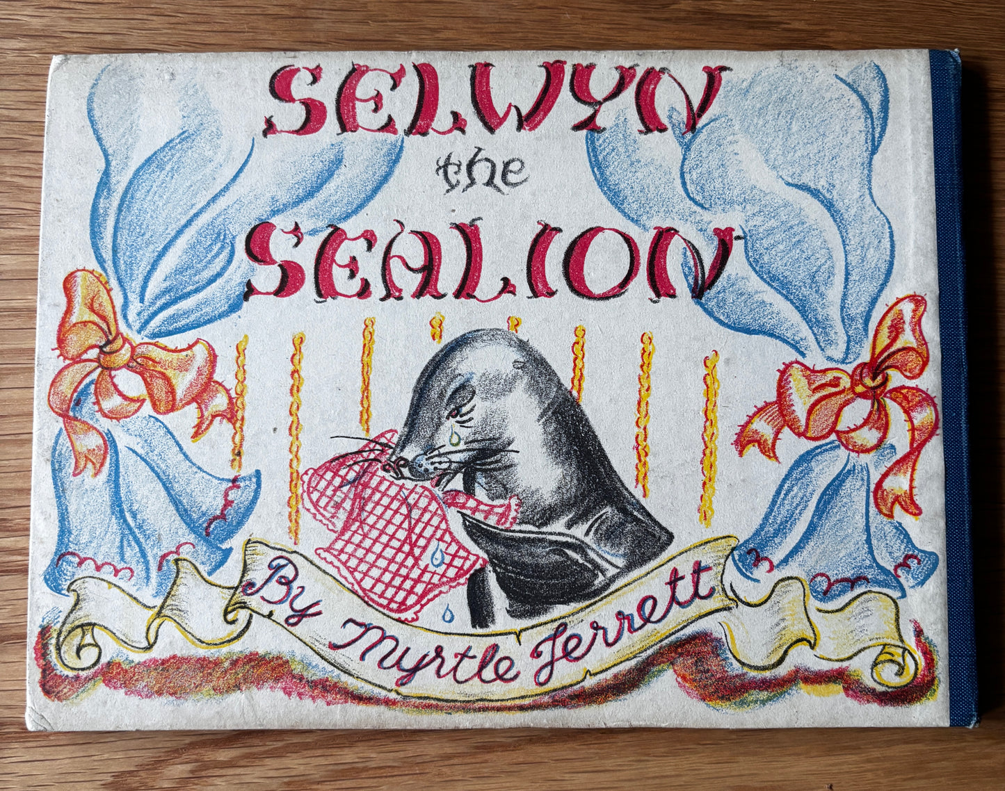 Myrtle Jerrett SELWYN THE SEALION 1948 1st Country Life Illustrated SEALS