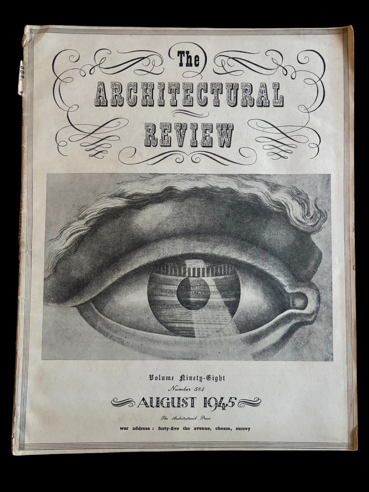 Barbara Jones THE ARCHITECTURAL REVIEW August 1945 Edward Bawden Anna Zinkeisen