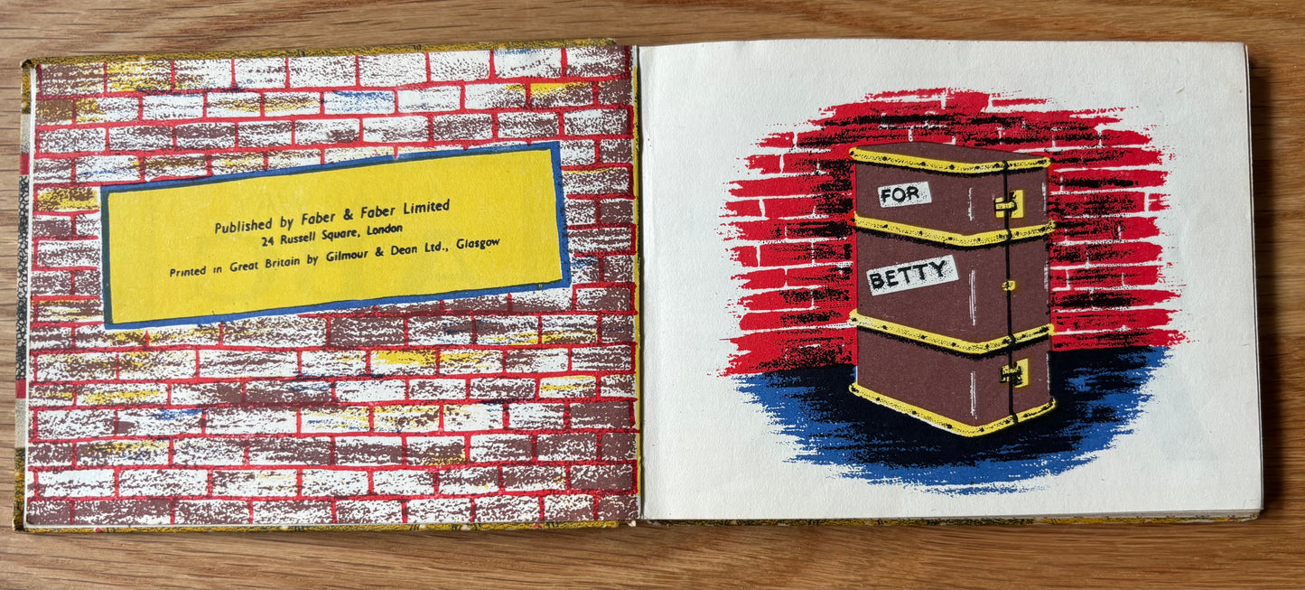 1940s Jack Townend A RAILWAY ABC 1st Ed HB ILLUSTRATED Faber & Faber