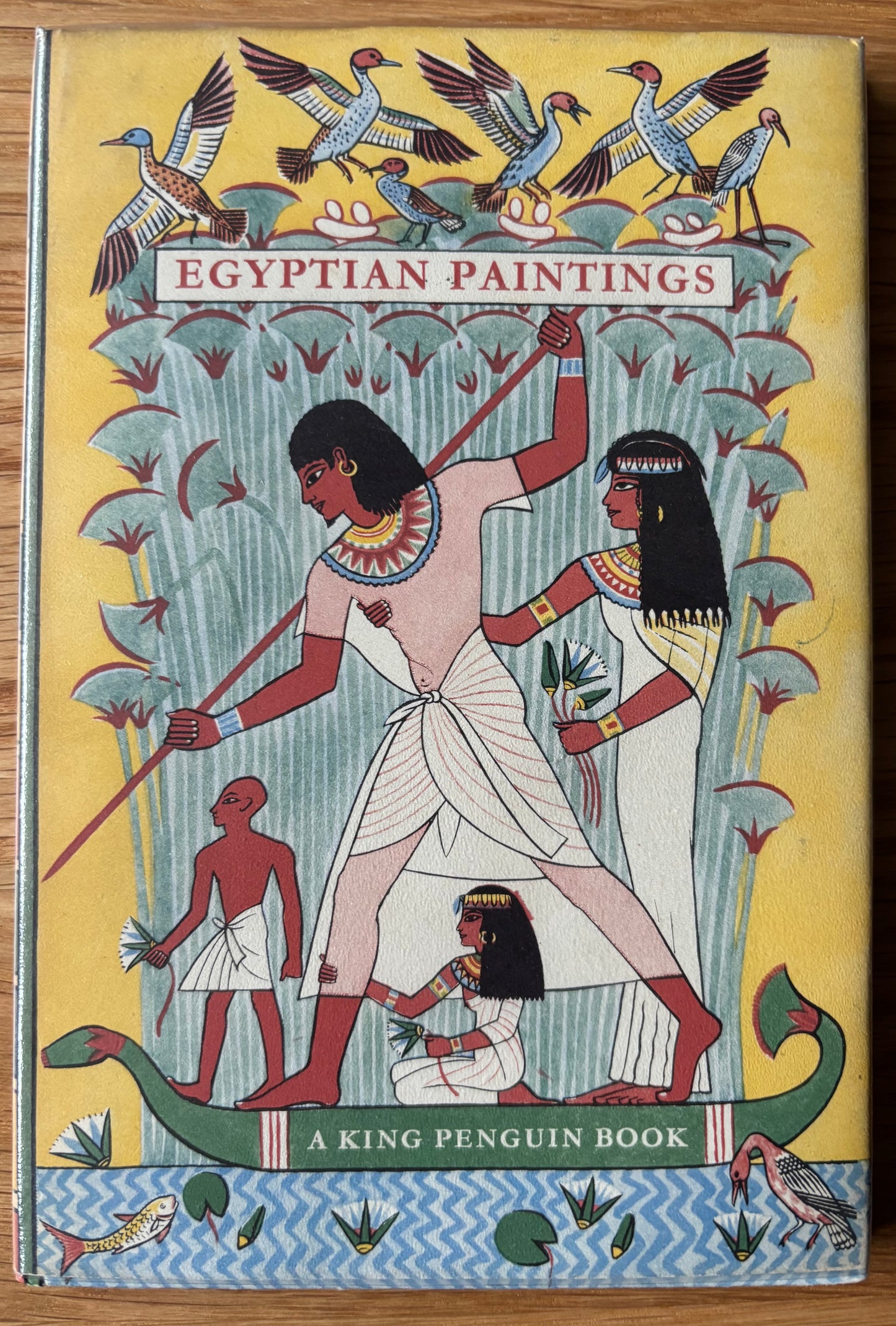 Nina Davies EGYPTIAN PAINTINGS Patricia Lyle King Penguin Book DJ 1954 ART DESIGN K71