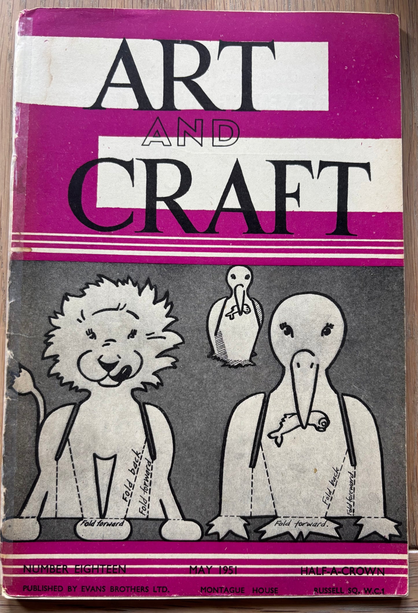 1951 ART AND CRAFT Decorating Boxes MAGAZINE CHILD EDUCATION