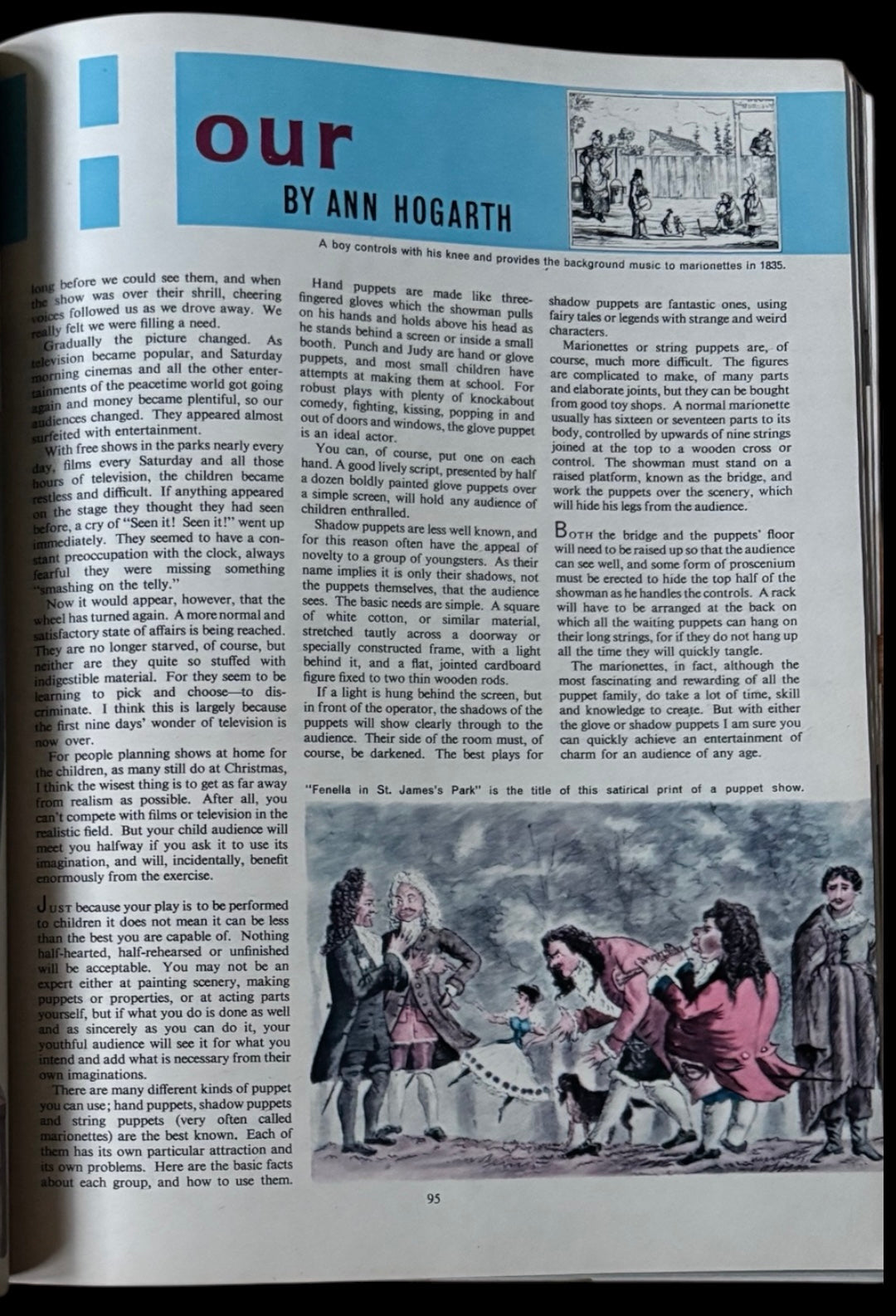 Val Biro HOMES AND GARDENS CHRISTMAS Magazine December 1962 ILLUSTRATED