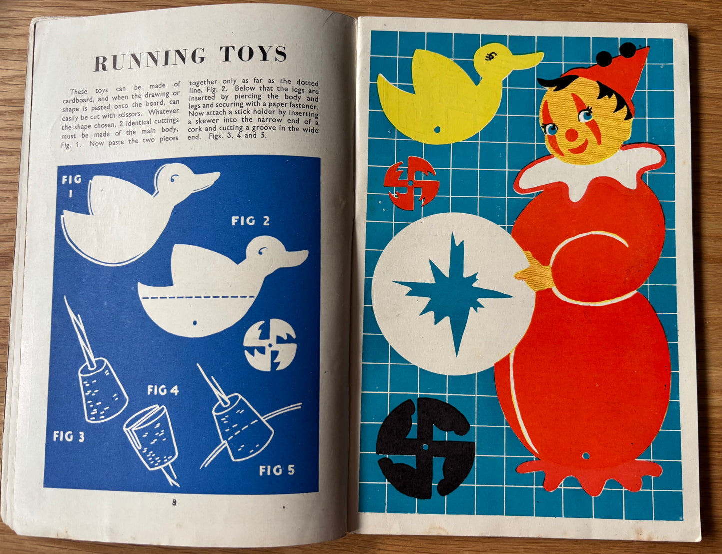 1950 ART AND CRAFT Patterns MAGAZINE CHILD EDUCATION May Design