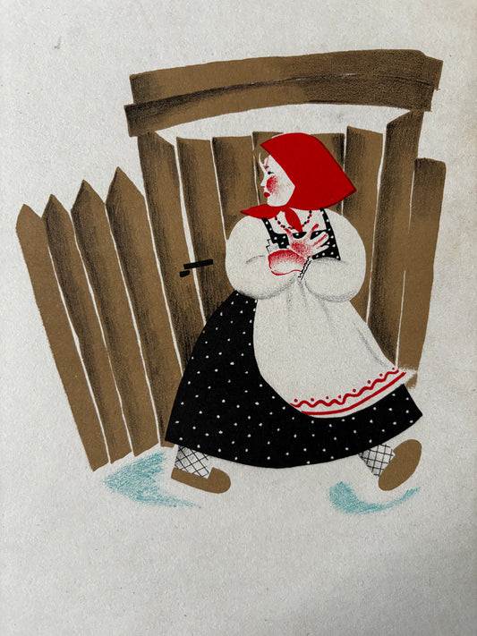 Nathalie Parain BABA YAGA Russian Fairy Tale 1932 FLAMMARION Albums du Pere Castor