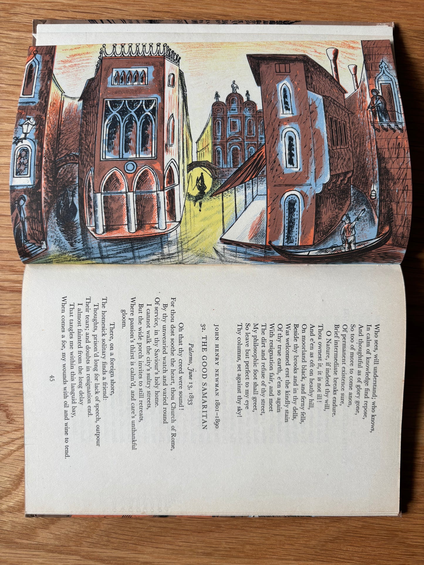 Edward Bawden TRAVELLERS’ VERSE M G Lloyd Thomas 1st Ed 1946 Curwen ILLUSTRATED