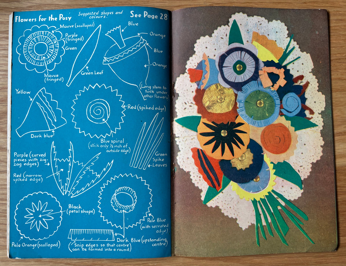 1949 ART AND CRAFT MAGAZINE No 5 CHILD EDUCATION Activities Cut Paper