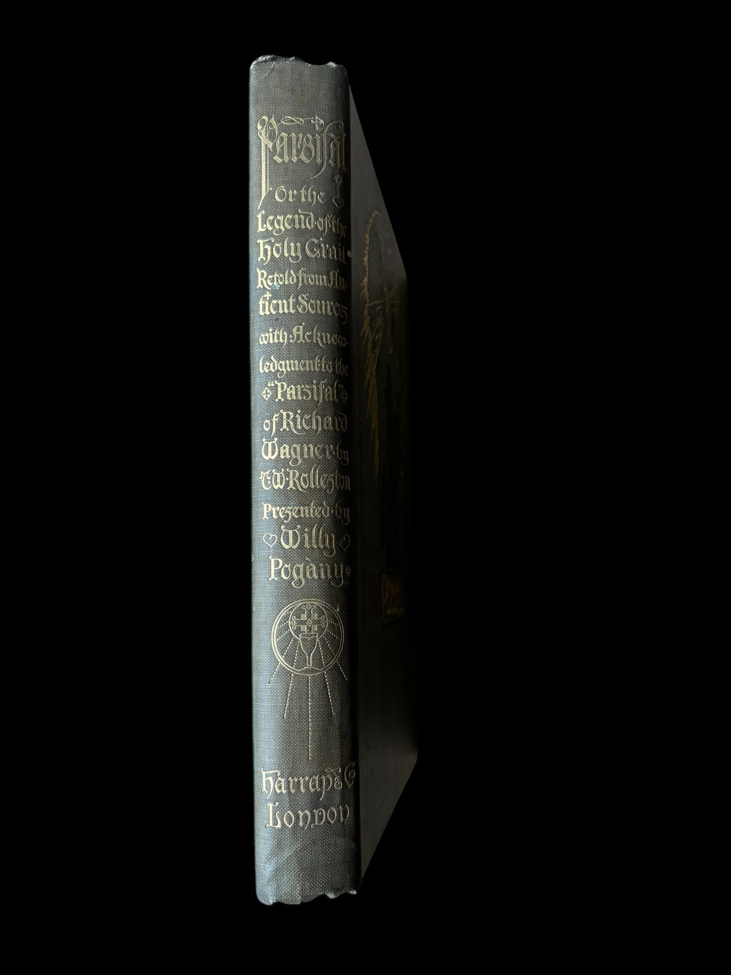 Willy Pogany PARSIFAL 1912 1st Ed THE HOLY GRAIL Gothic HARRAP Illustrations WAGNER