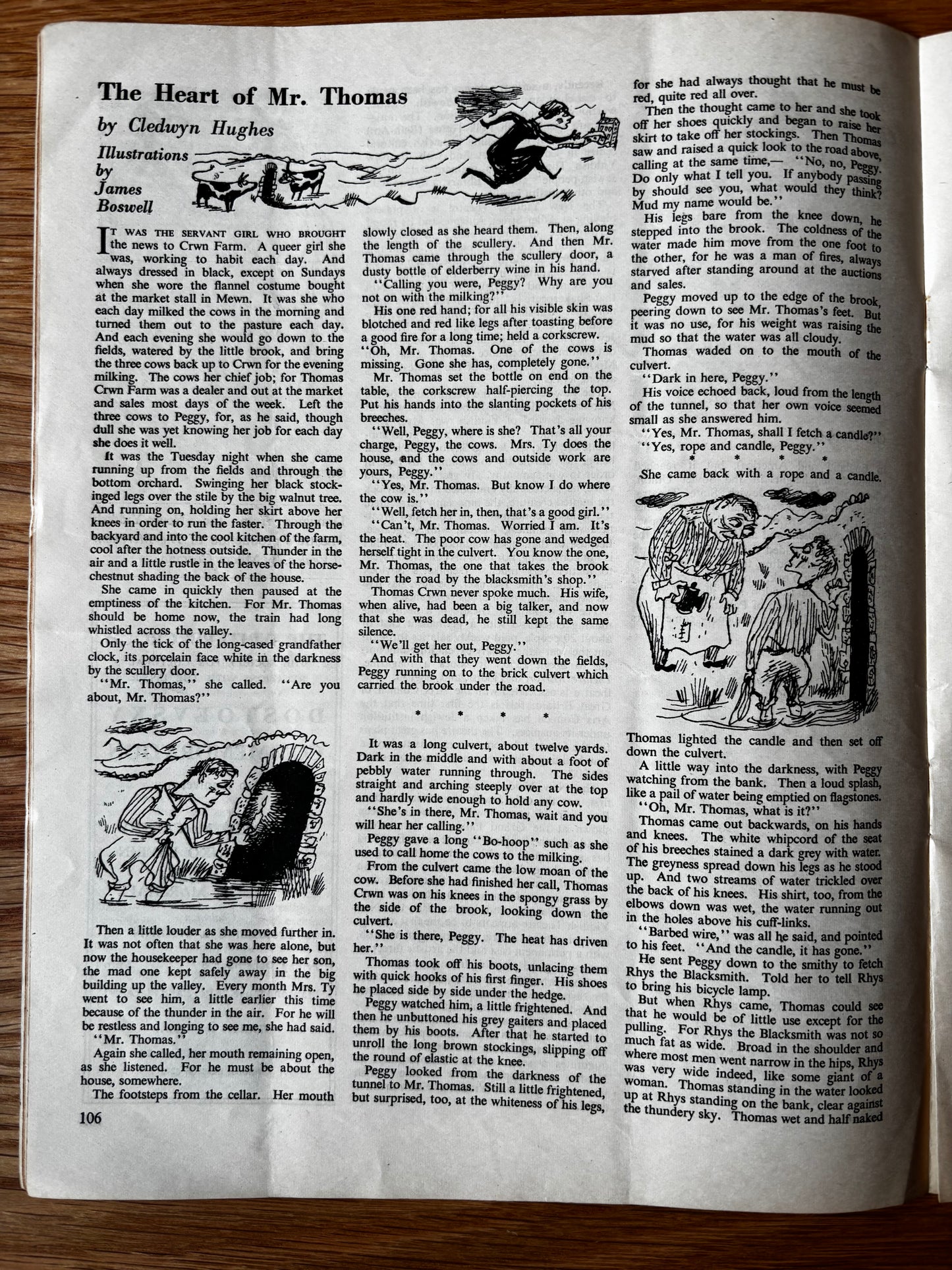 Seton McConnell OUR TIME Magazine December 1946 James Boswell Cledwyn Hughes