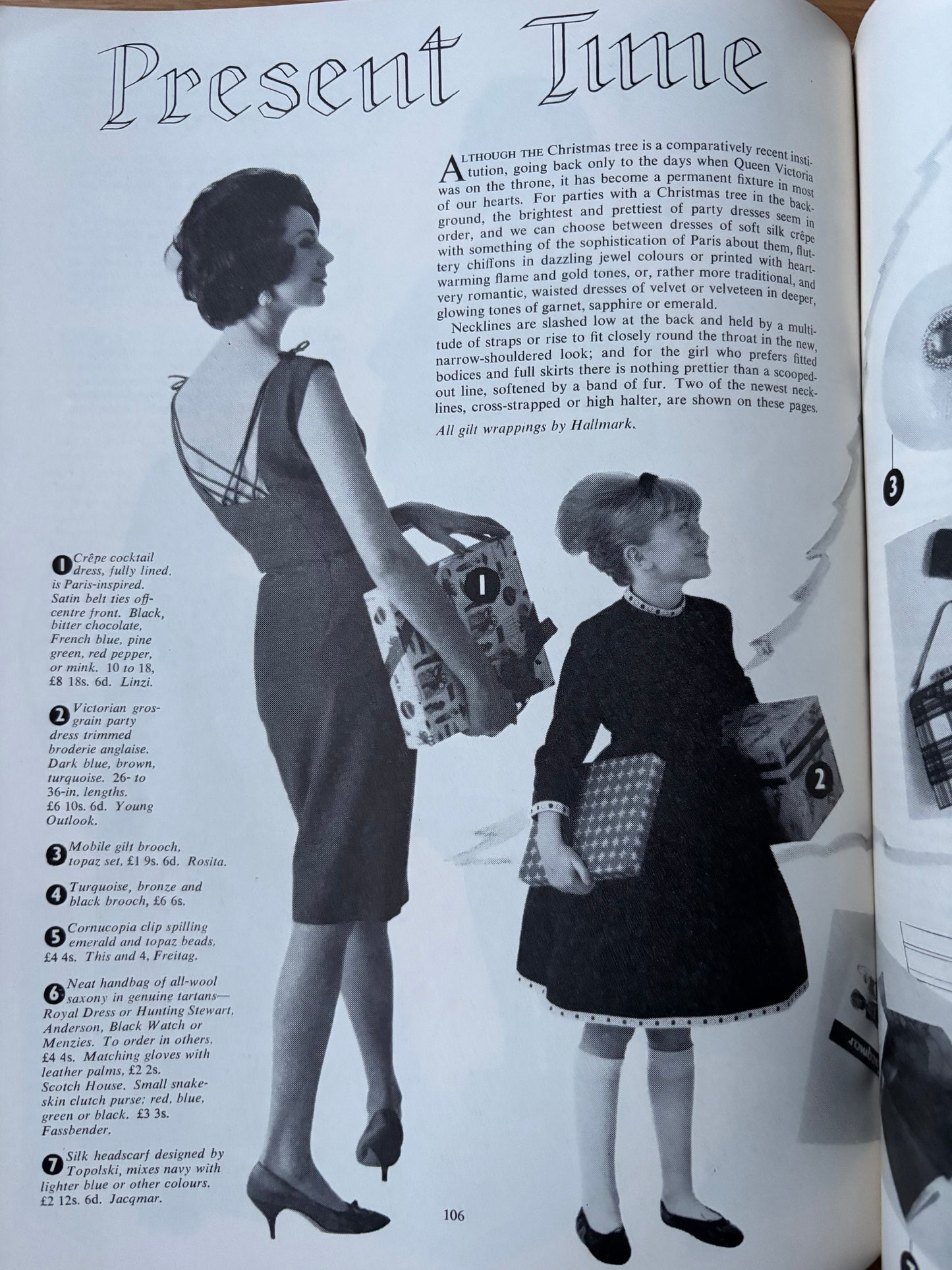 Val Biro HOMES AND GARDENS CHRISTMAS Magazine December 1962 ILLUSTRATED