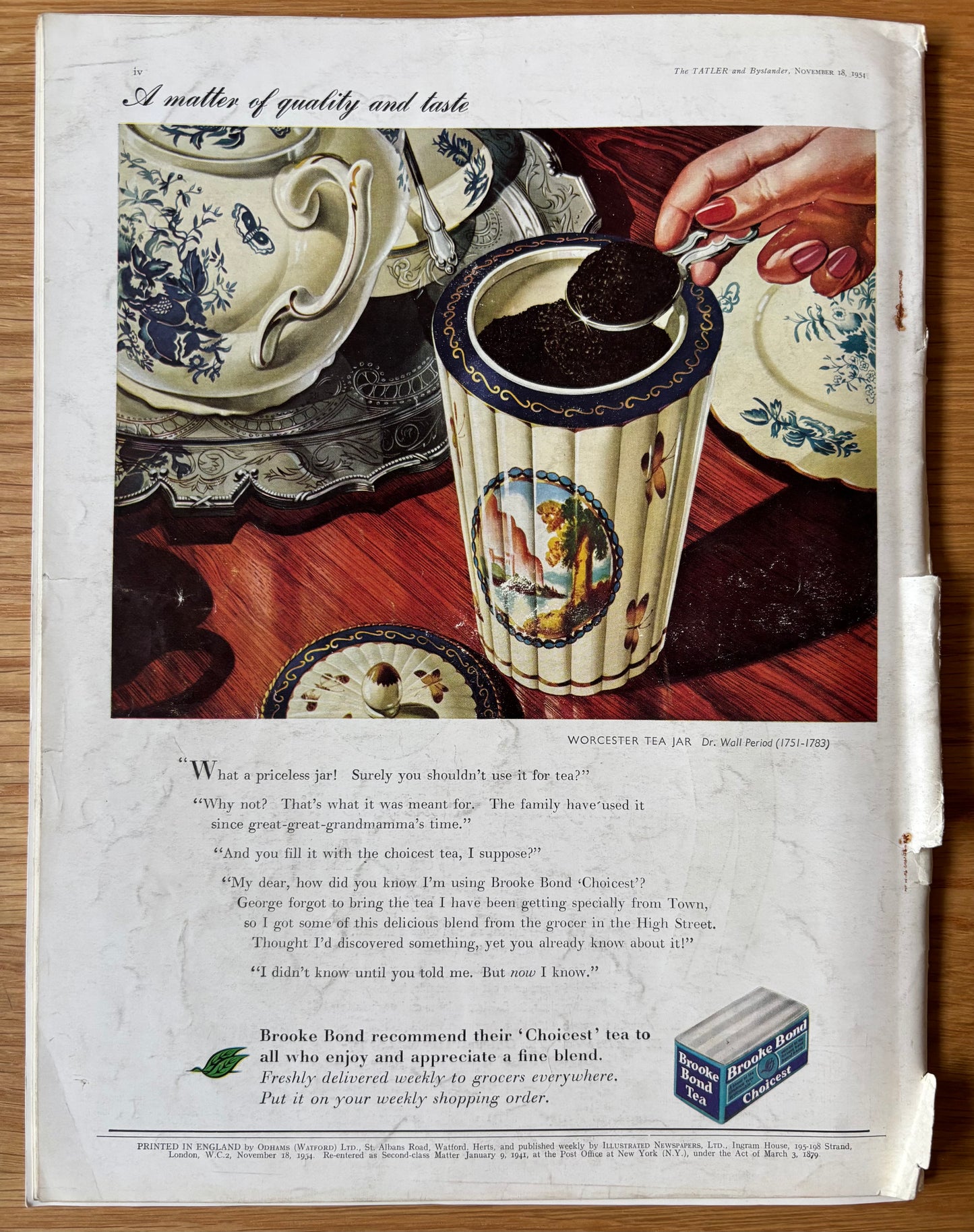 THE TATLER CHRISTMAS NUMBER November 16 1954 MAGAZINE Fred Banbury