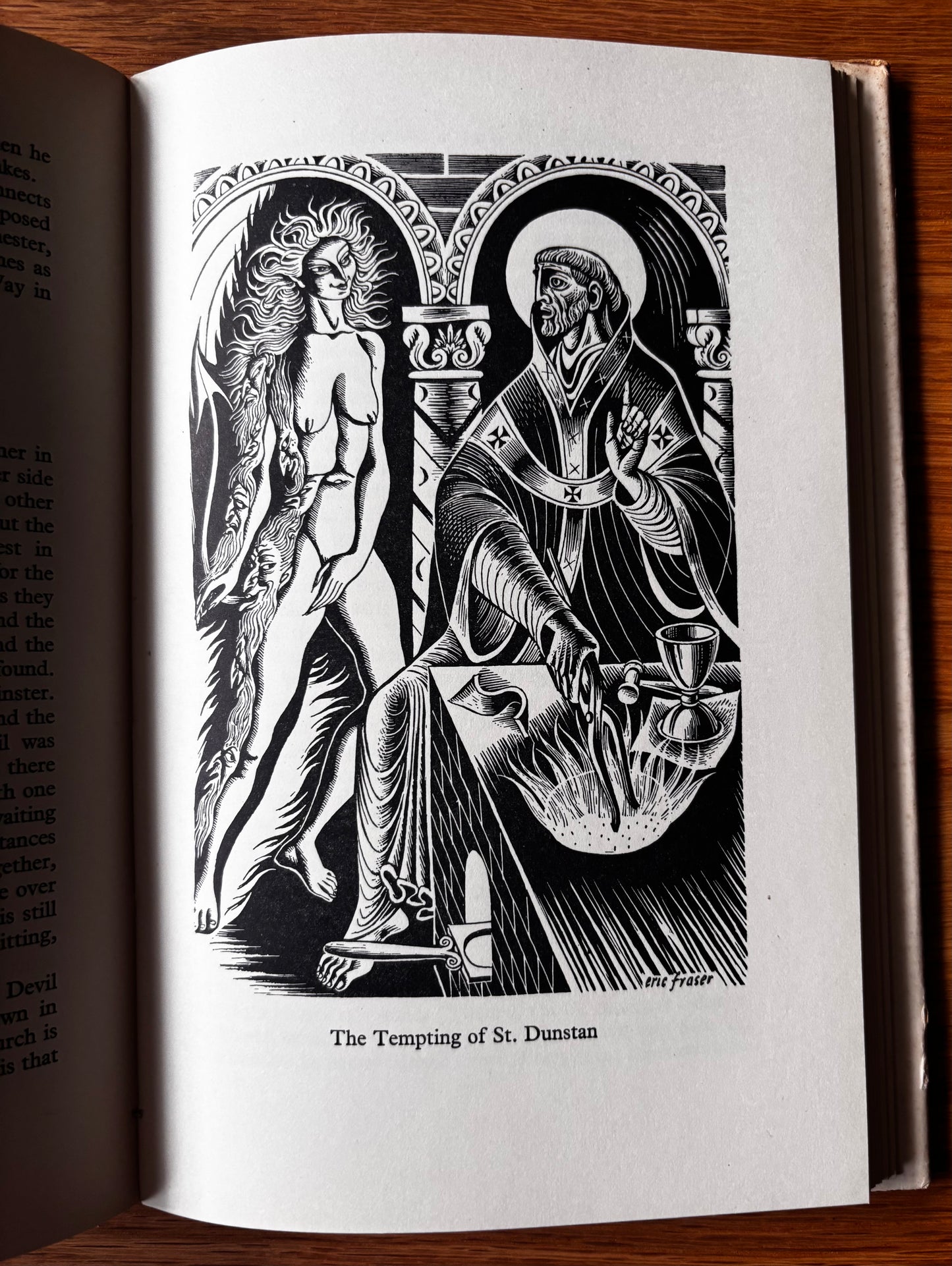 Eric Fraser ENGLISH LEGENDS 1952 Batsford Henry Bett ILLUS Myths Demons