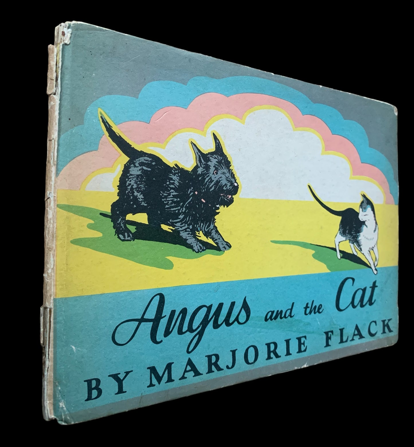 Marjorie Flack ANGUS AND THE CAT 1939 3rd Ed SCOTTIE DOG STORY - transpontinebooks