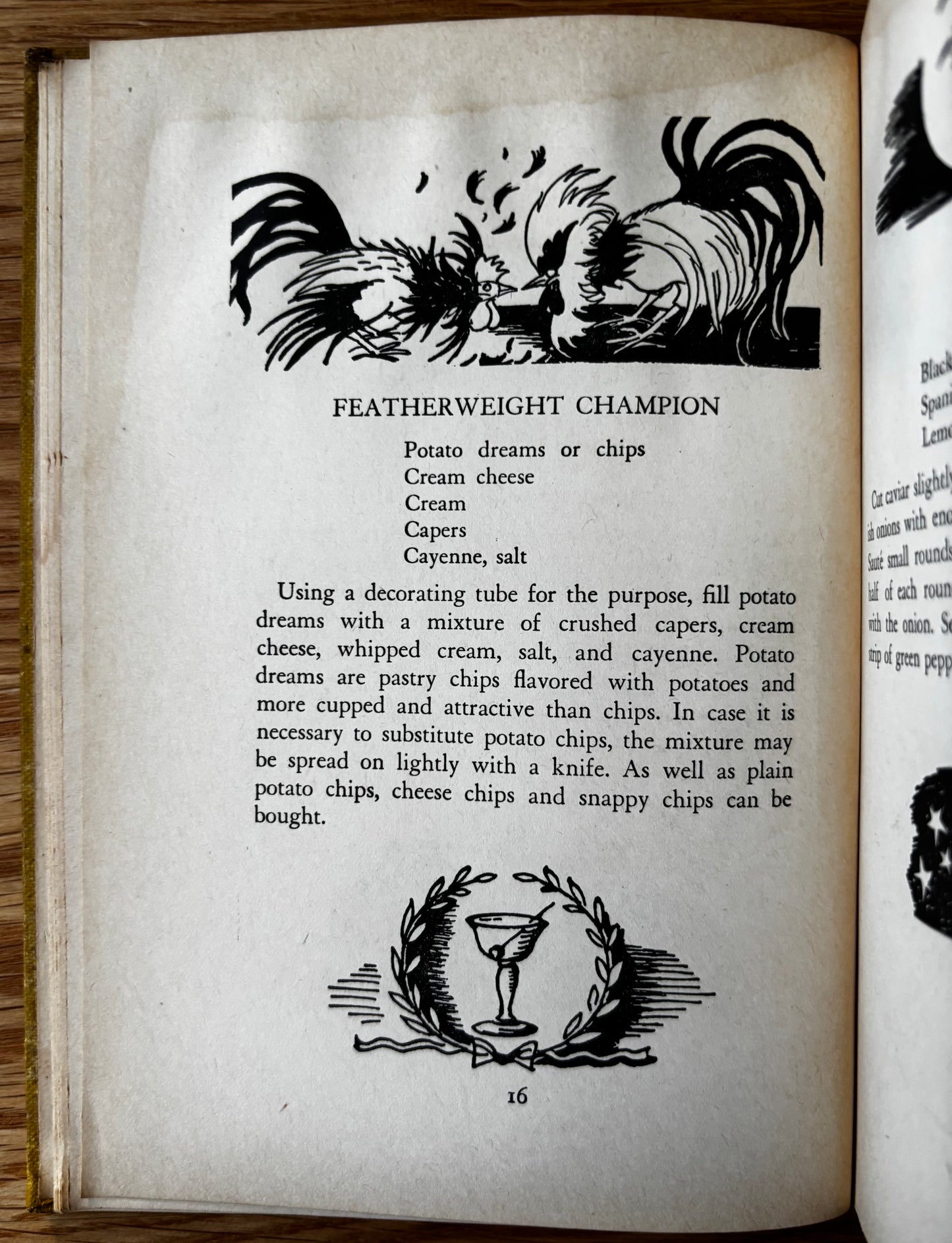 1930’s THE CANAPÉ BOOK Rachel Bell Maiden RECIPES ILLUSTRATED Cocktail Cookery