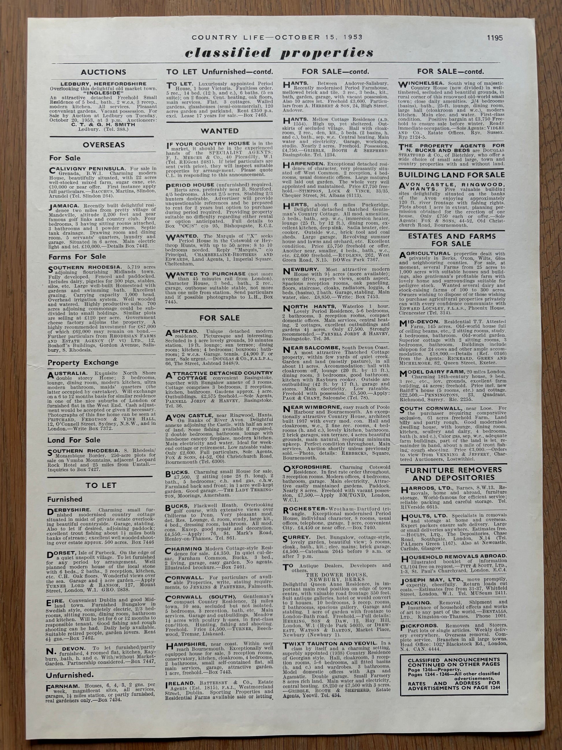 1950's ENERGOL BP ADVERT October 1953 OILIEST OIL OVERCOAT AD - transpontinebooks
