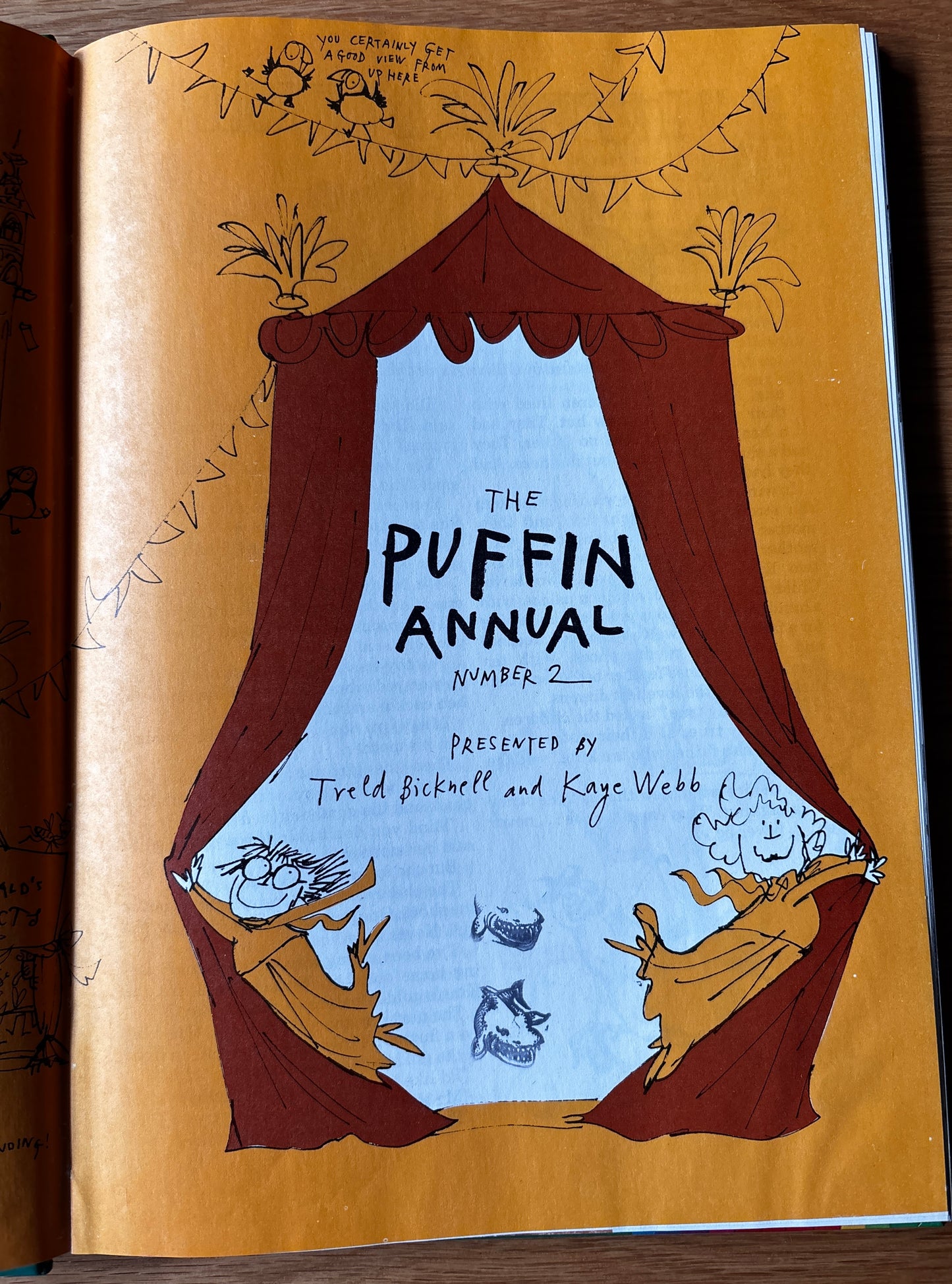 Jill McDonald PUFFIN ANNUAL 2 Pauline Baynes Tove Jansson BOOK Illustration Quentin Blake