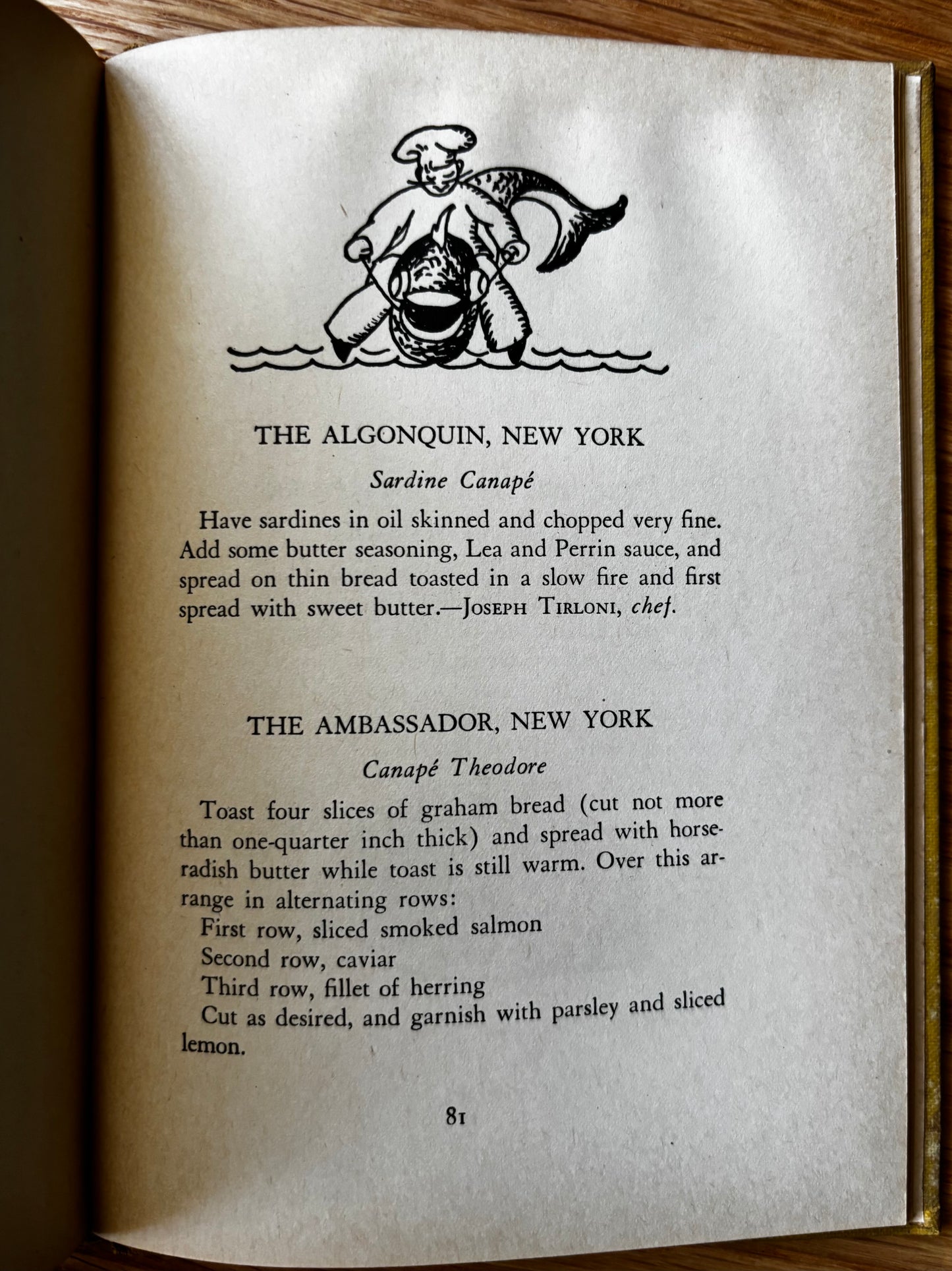 1930’s THE CANAPÉ BOOK Rachel Bell Maiden RECIPES ILLUSTRATED Cocktail Cookery