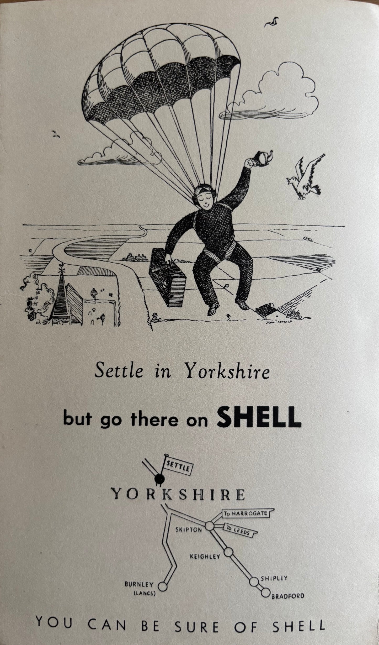 1930’s Edward Bawden 24 RECENT SHELL ADVERTISEMENTS Booklet Cartoons ILLUSTRATED