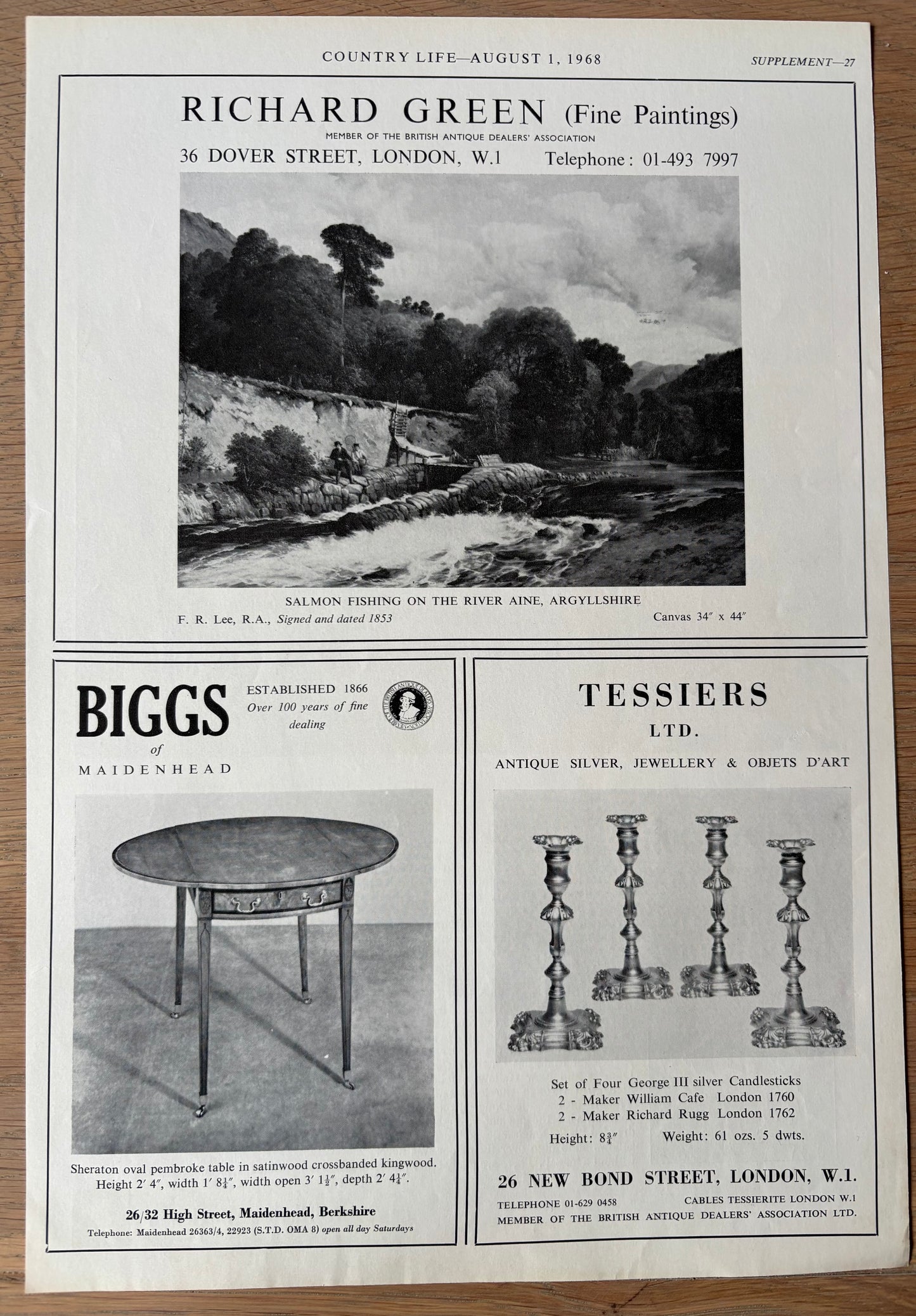 Susan Shaw GLEN TROOL GALLOWAY Aug 1968 SHELL ADVERT Off The Beaten Track
