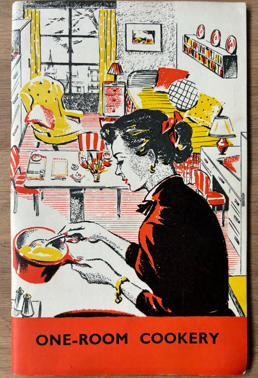 ONE ROOM COOKERY VIntage Recipe Booklet 1950’s/1960’s - transpontinebooks