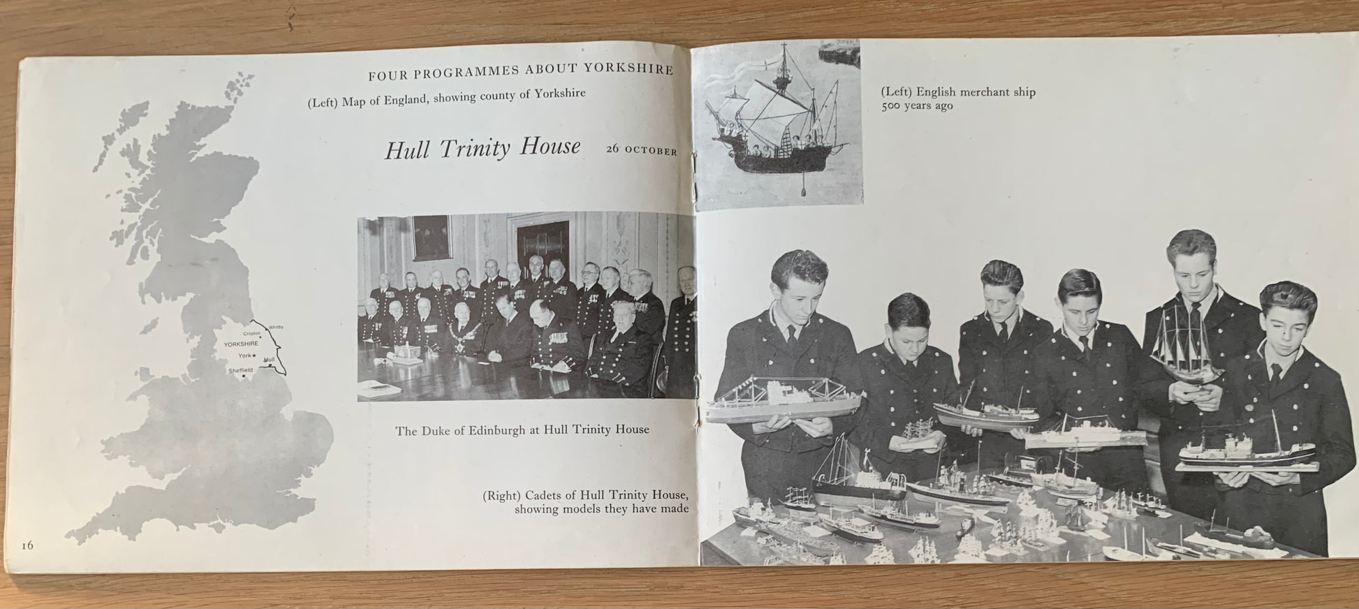 Laurence Scarfe Cover PEOPLE PLACES AND THINGS BBC Radio For Schools 1964 BOOKLET - transpontinebooks