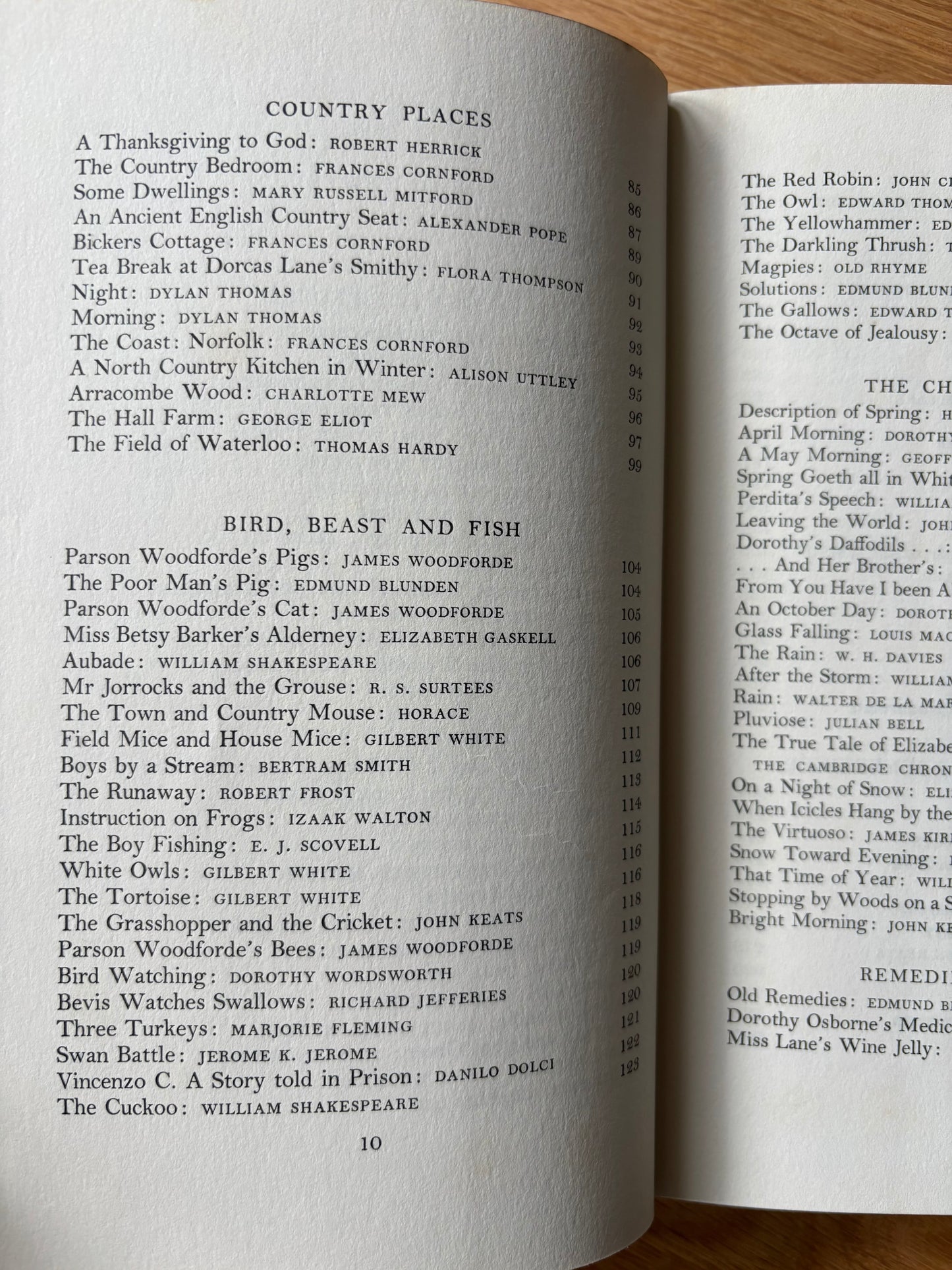Miss Read COUNTRY BUNCH 1963 1st DJ Andrew Dodds SEASONS PEOPLE LIFE