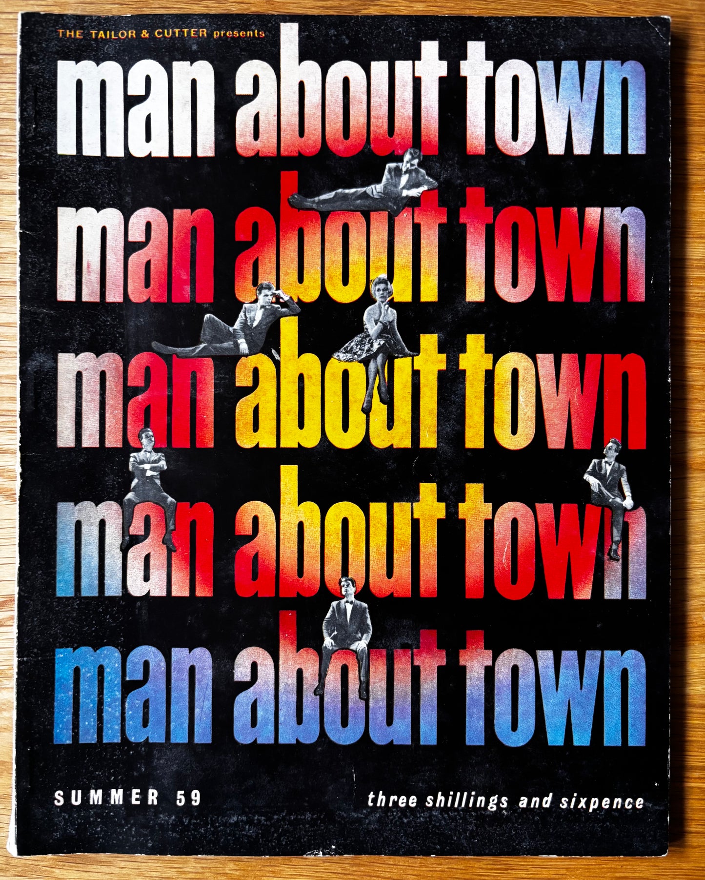 1950’s MAN ABOUT TOWN Magazine Summer 1959 Men’s Style Tailoring VINTAGE
