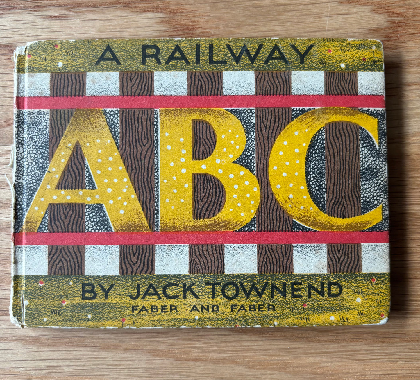 1940s Jack Townend A RAILWAY ABC 1st Ed HB ILLUSTRATED Faber & Faber