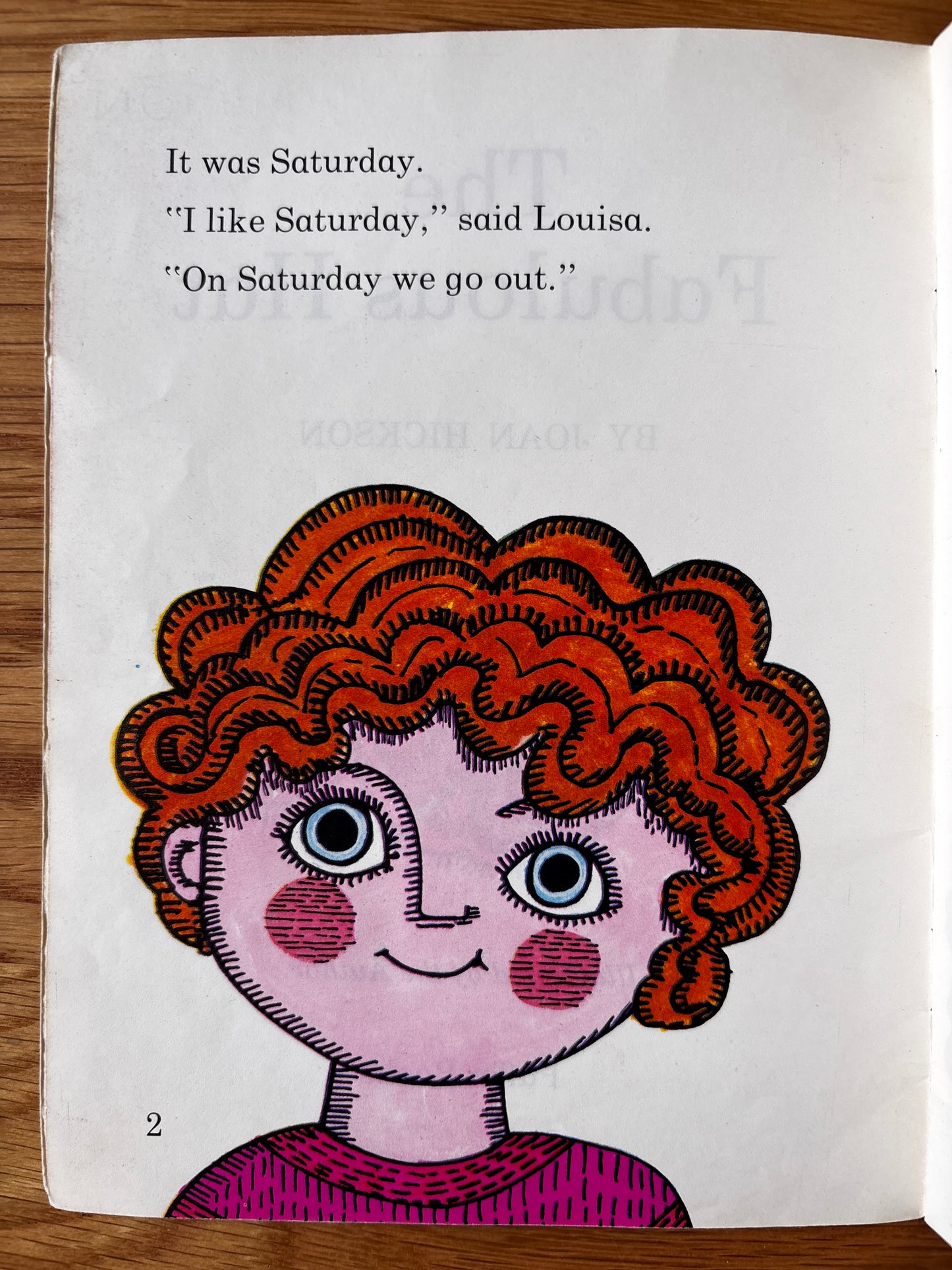 1970’s Joan Hickson THE FABULOUS HAT 1978 Puffin Easy Reader Book