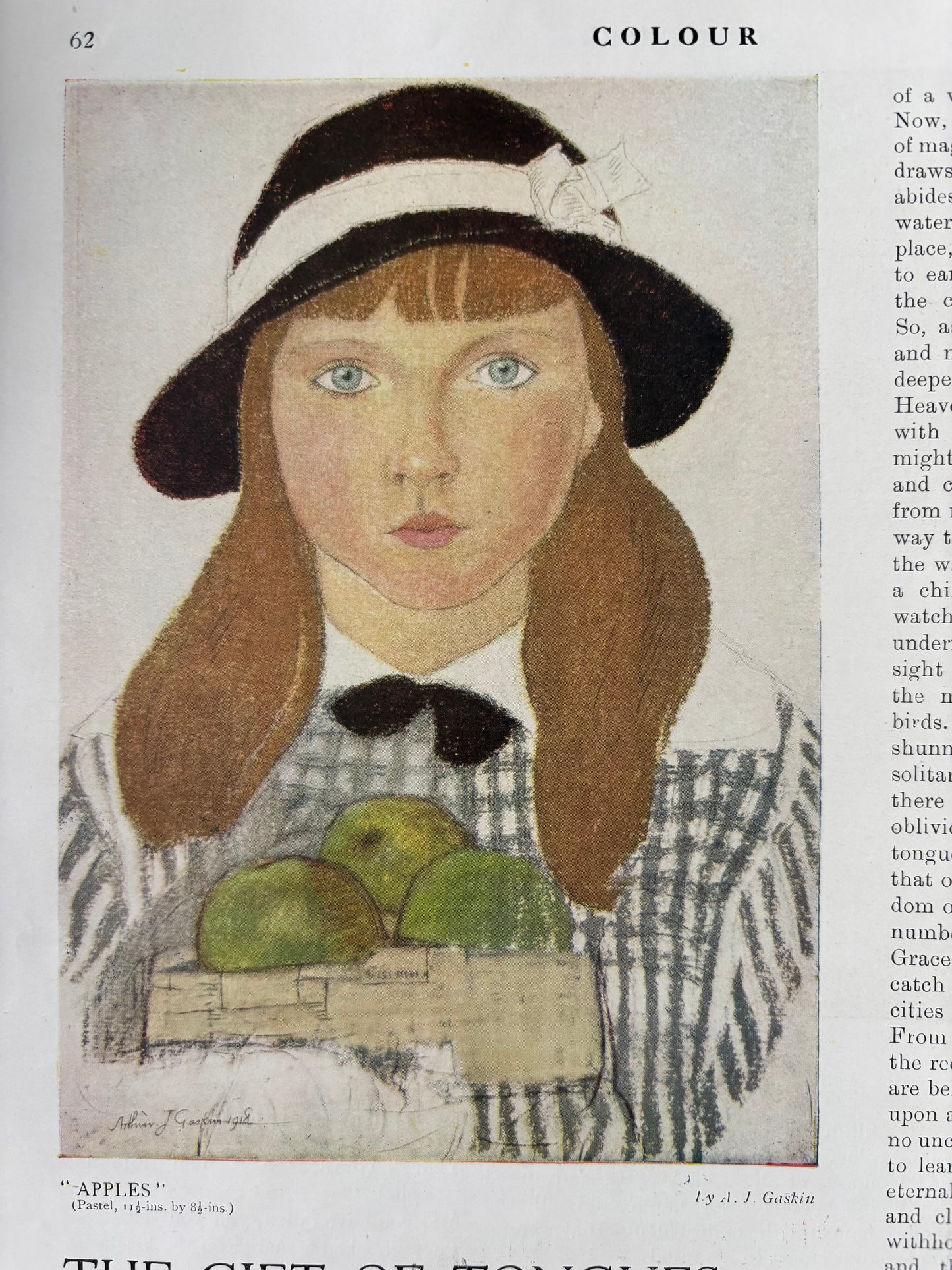 Dod Proctor COLOUR MAGAZINE October 1919 ADVERTS ART Illustrated