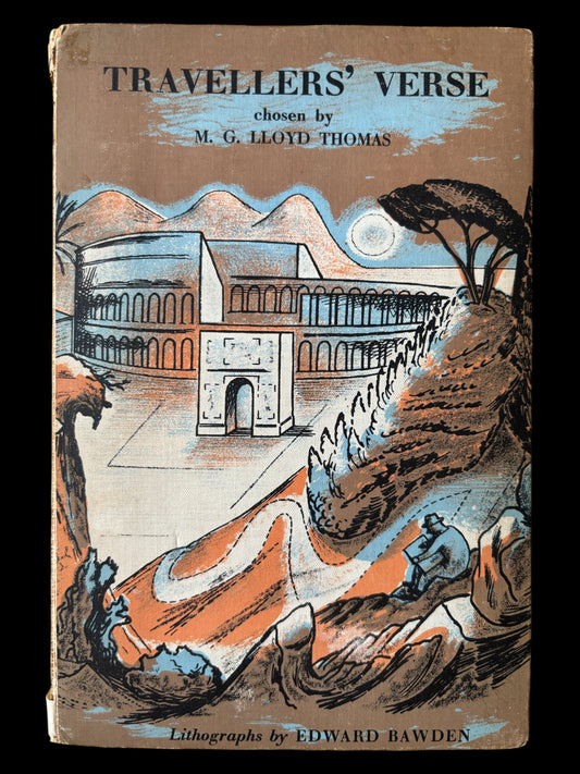 Edward Bawden TRAVELLERS’ VERSE M G Lloyd Thomas 1st Ed 1946 Curwen ILLUSTRATED