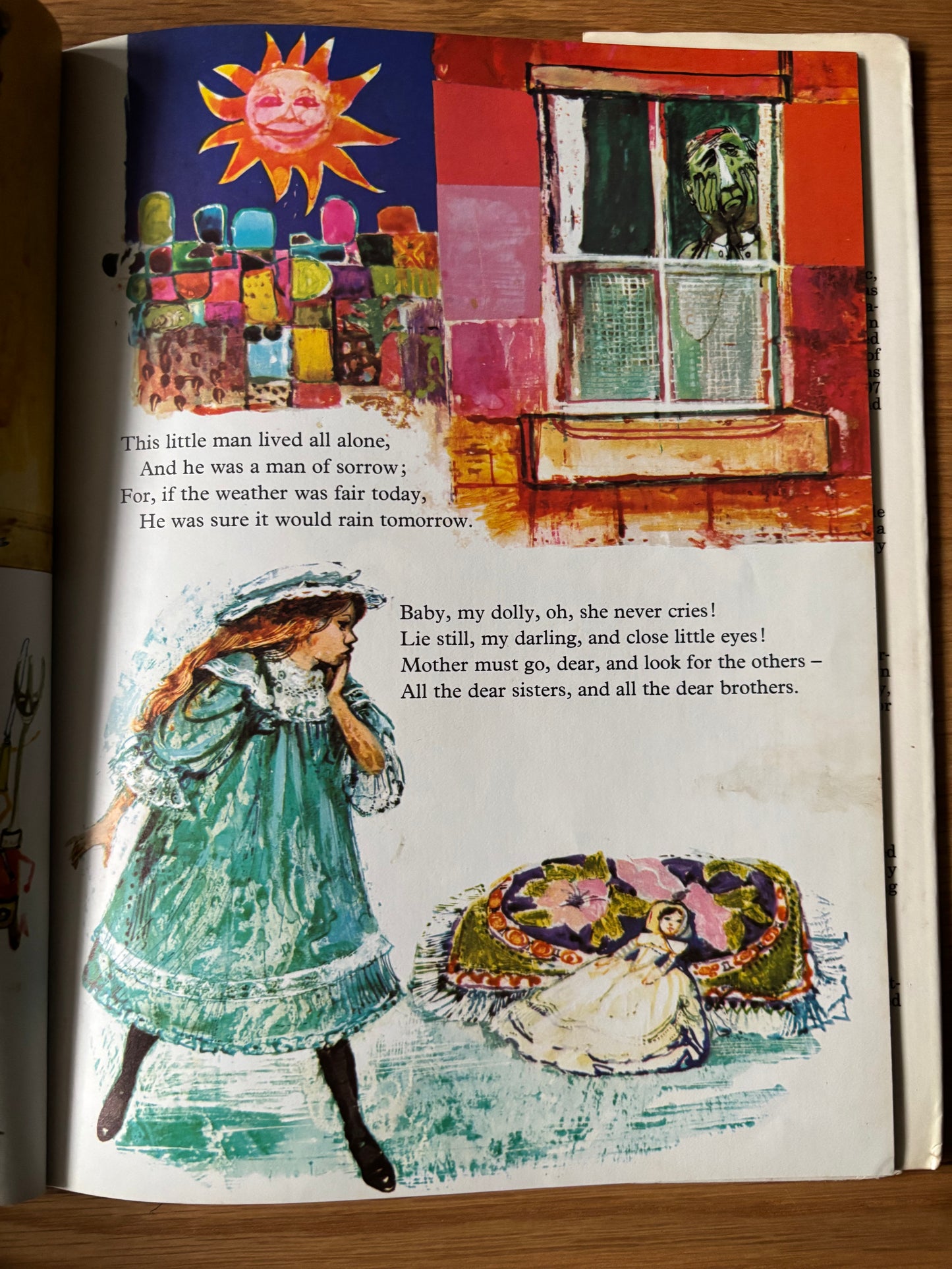 Trevor Stubley MOTHER GOOSE LOST 1st DJ HB 1971 Nicholas Tucker Nursery Rhymes Hamish Hamilton