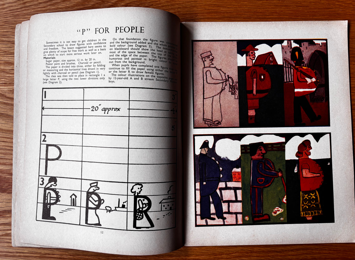 Vintage ART AND CRAFT EDUCATION CHRISTMAS MAGAZINE January 1954 School Crafts CHILD