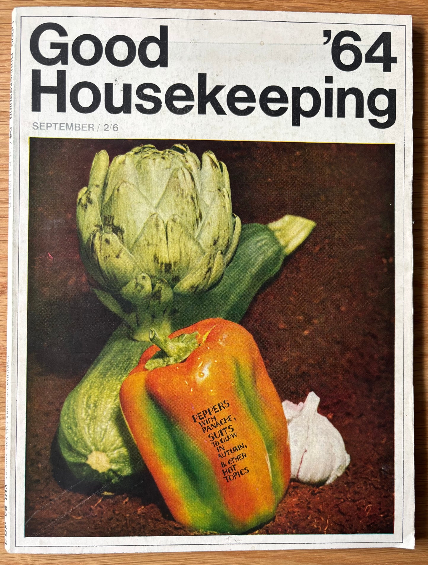 GOOD HOUSEKEEPING Magazine SEPTEMBER 1964 Illustrated Continental Recipes Ads