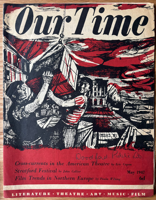 John Minton OUR TIME Magazine May 1947 Stratford Festival Film Trends
