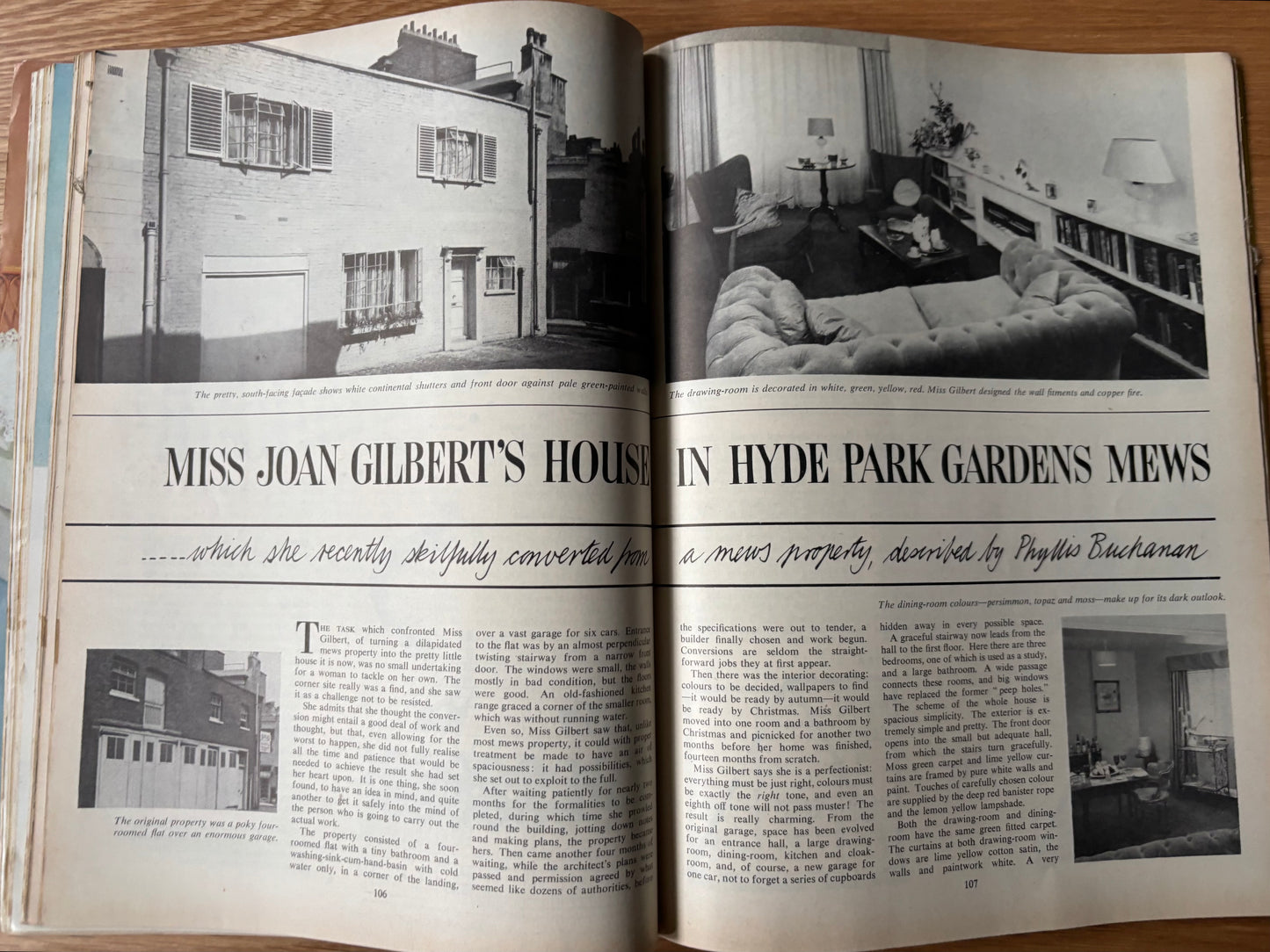Audrey Stephenson HOMES AND GARDENS CHRISTMAS Magazine December 1960 ILLUSTRATED
