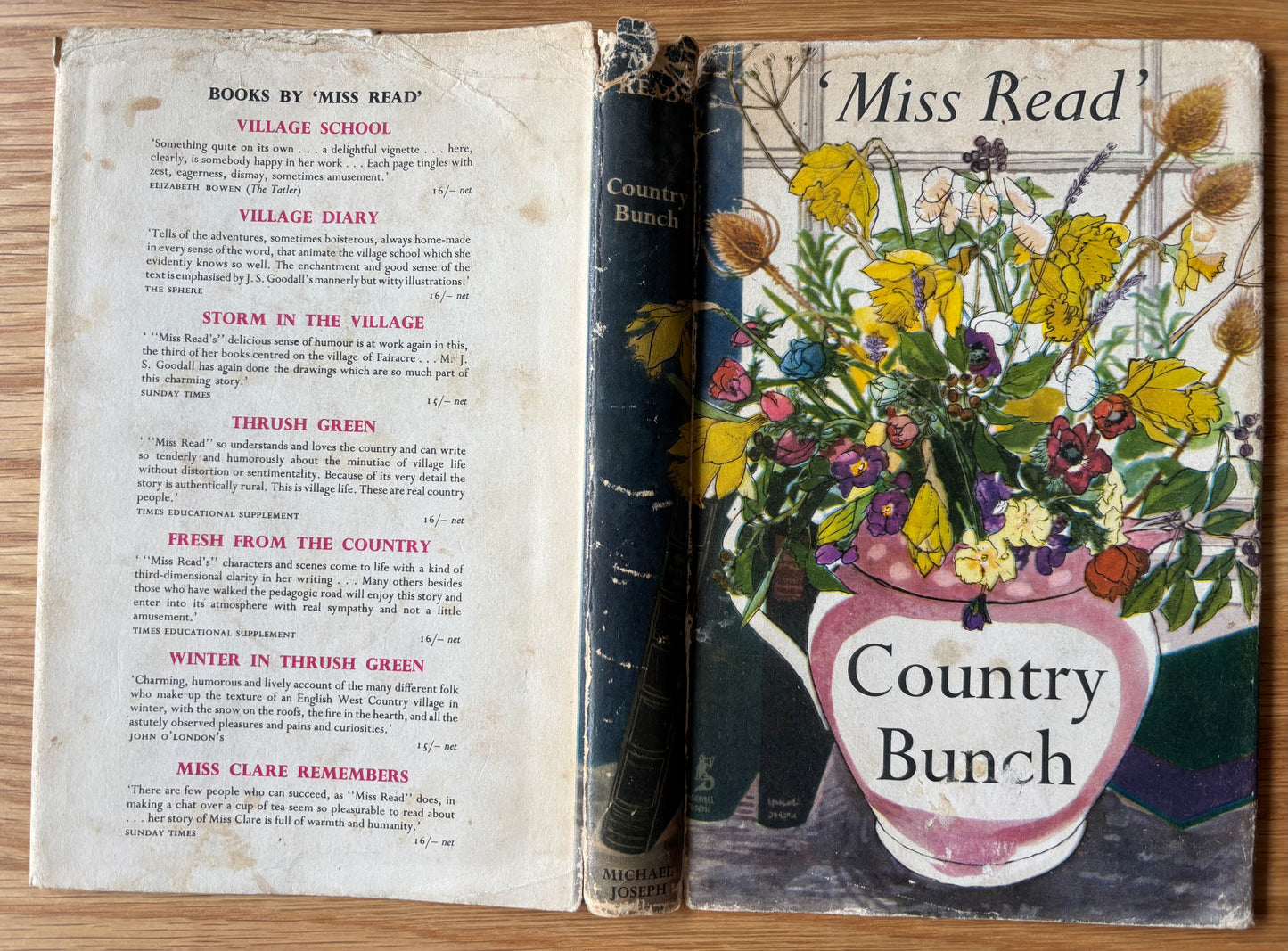 Miss Read COUNTRY BUNCH 1963 1st DJ Andrew Dodds SEASONS PEOPLE LIFE
