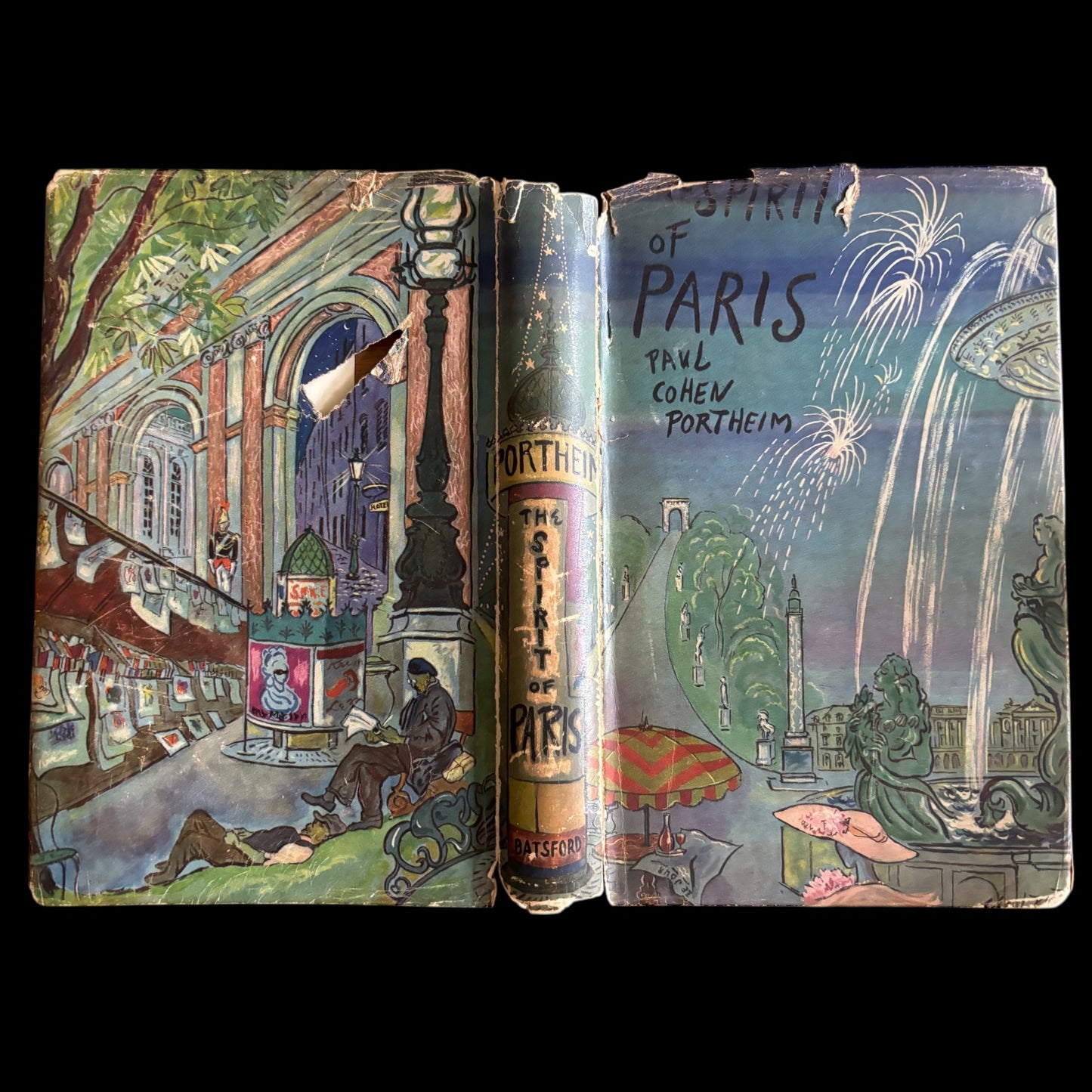 Cecil Beaton THE SPIRIT OF PARIS 1937 1st Ed DJ P Cohen Portheim  B T BATSFORD
