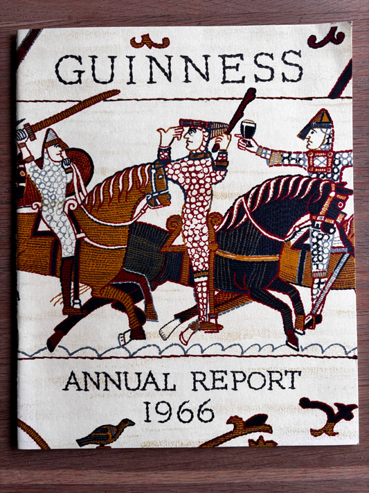 Battle of Hastings GUINNESS ANNUAL REPORT 1966 Bayeux Tapestry