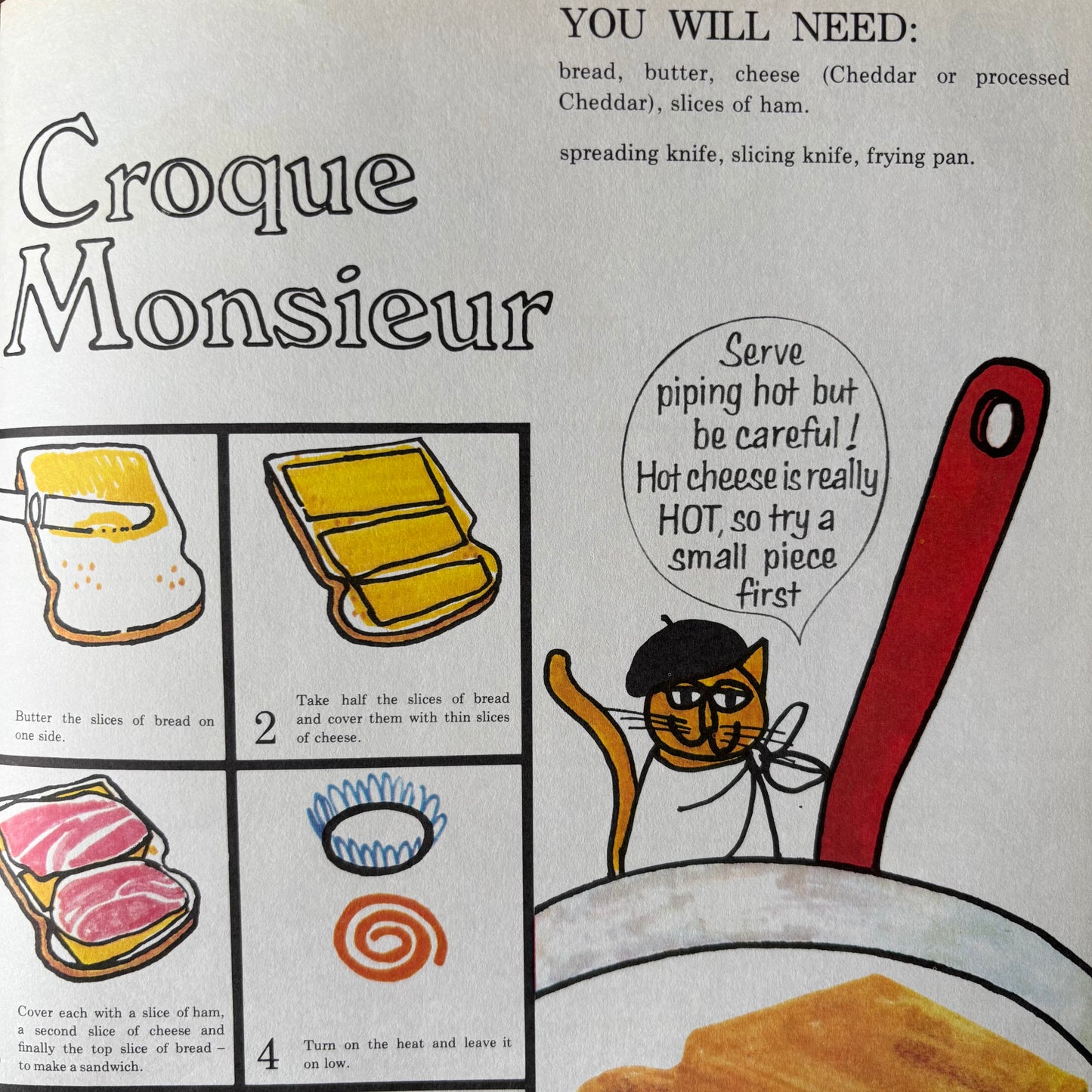 Ursula Sedgwick MY LEARN TO COOK Book Hamyln 8th Imp 1973 Martin Mayhew