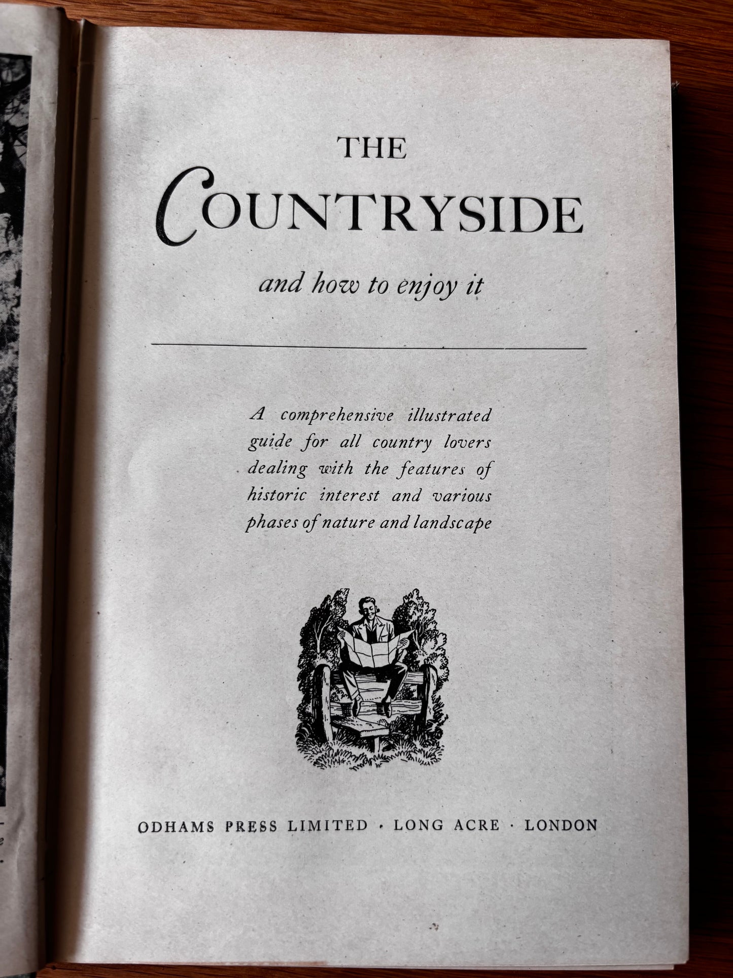 Rowland Hilder THE COUNTRYSIDE AND HOW TO ENJOY IT 1st Ed DJ Oldhams 1948
