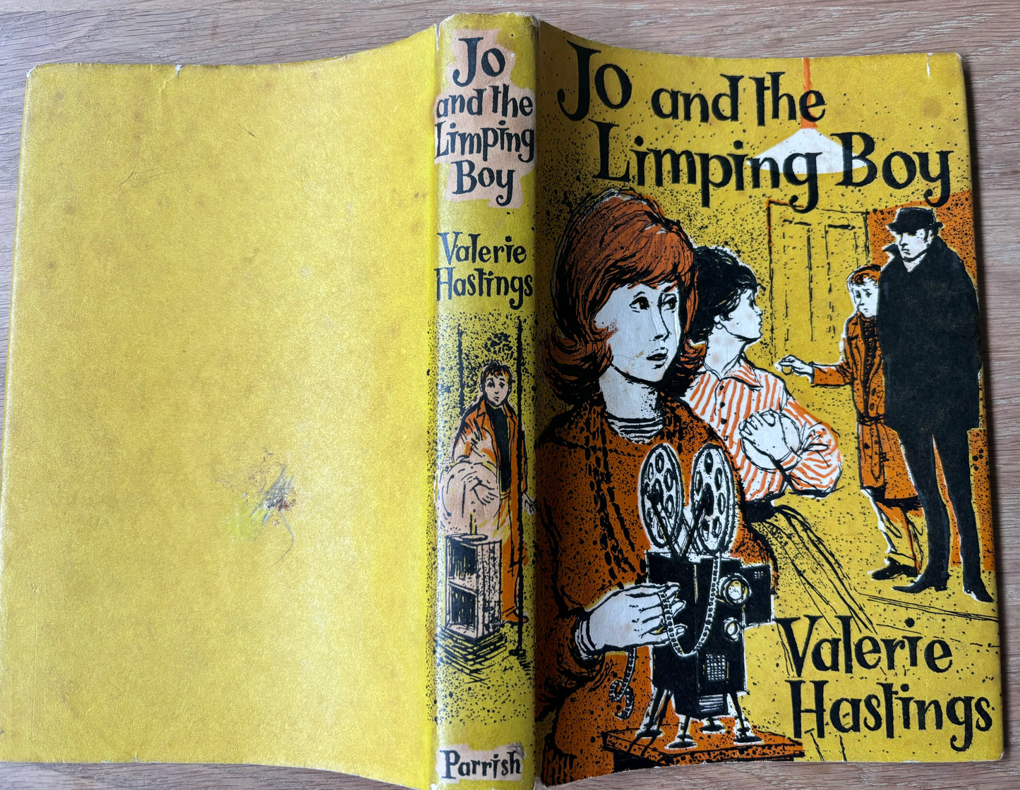 Anthony Maryland JO AND THE LIMPING BOY 1961 Valerie Hastings HB 1st DJ - transpontinebooks