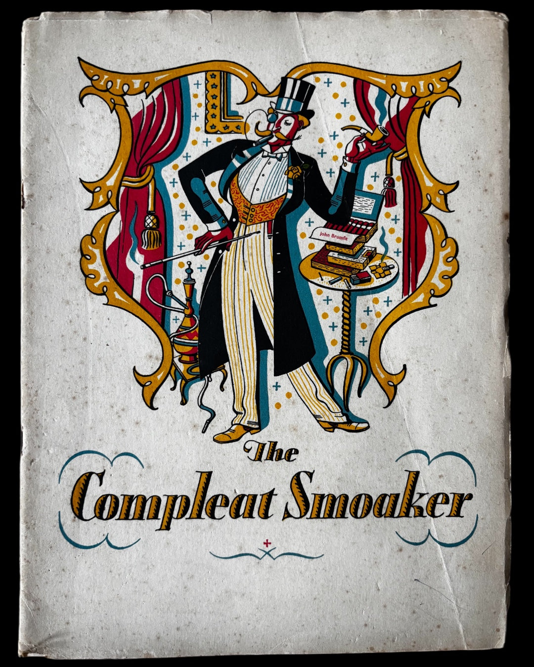 John Austen THE COMPLEAT SMOAKER John Brumfit 1934 SMOKING BROCHURE Cigarettes
