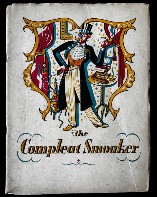 John Austen THE COMPLEAT SMOAKER John Brumfit 1934 SMOKING BROCHURE Cigarettes