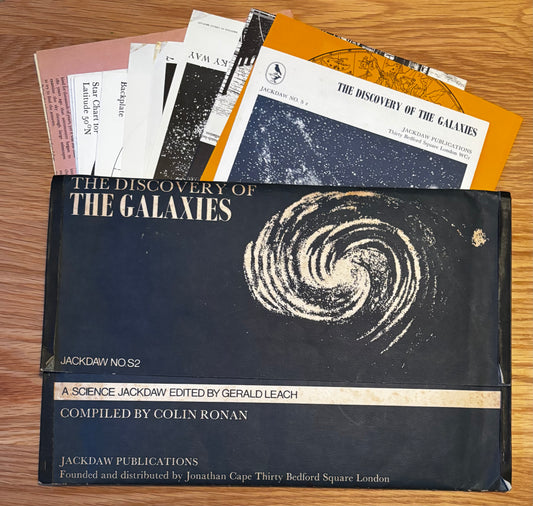 THE DISCOVERY OF GALAXIES No S2 Jackdaw Folder 1967 Facsimile Resource