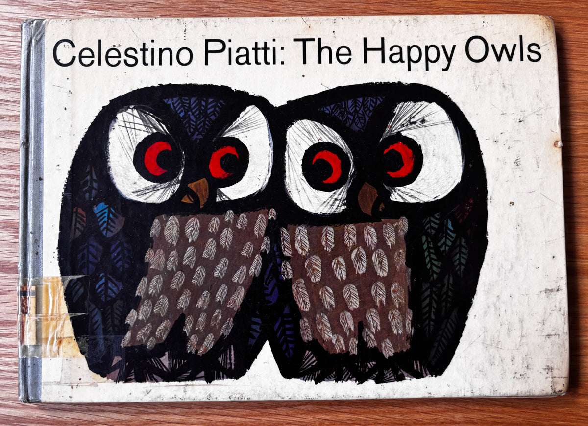 CELESTINO PIATTI The Happy Owls 1965 1st Ernest Benn ILLUSTRATED